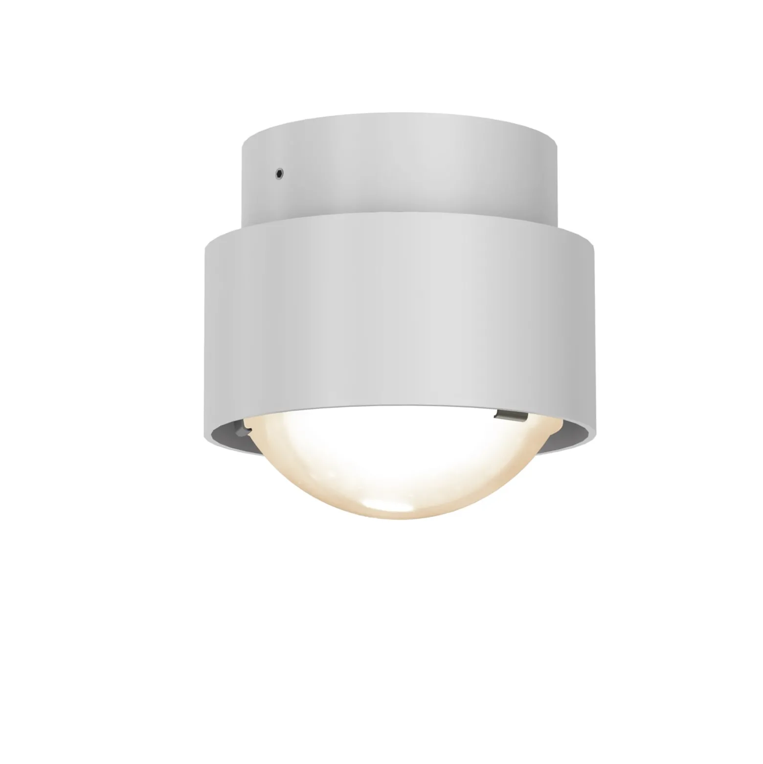 Puk! 80 Move LED-Spot Linse matt weiß matt/chrom