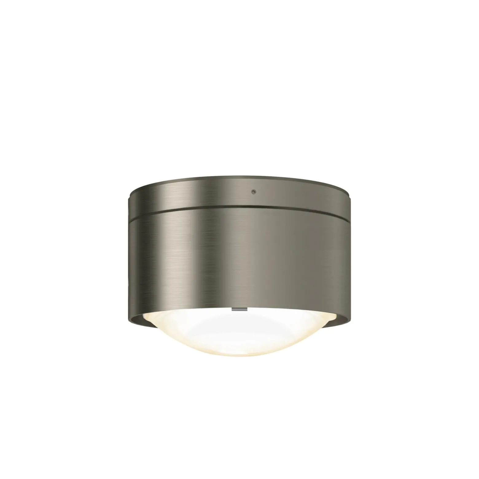 Puk! 120 One LED-Deckenspot Linse matt, nickel
