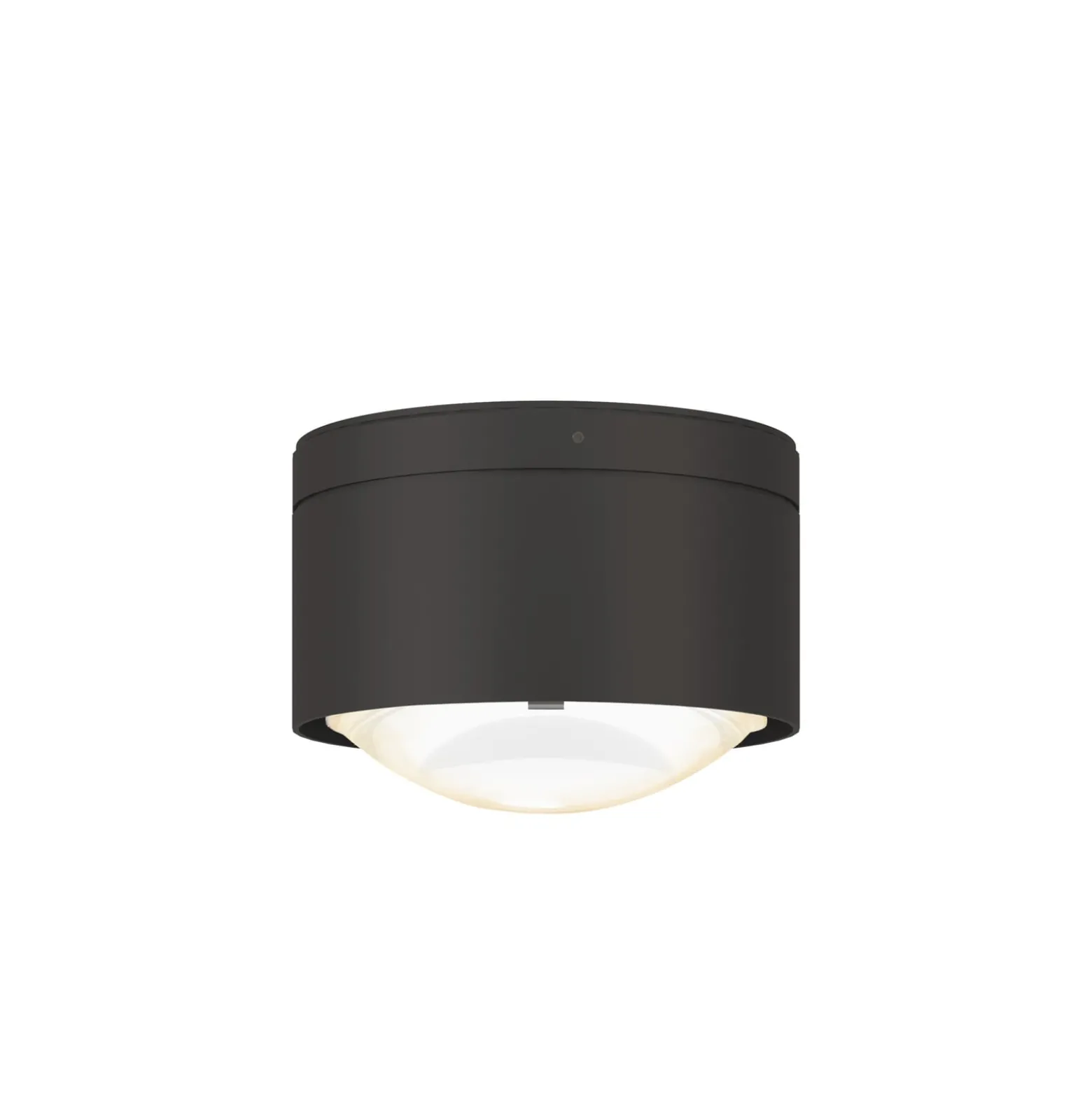 Puk! 120 One LED-Deckenspot Linse matt, anthrazit