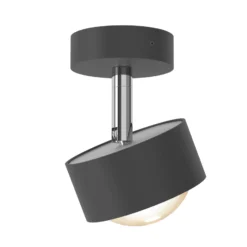 Puk! 80 Turn Up/Downlight Linse matt anthrazit