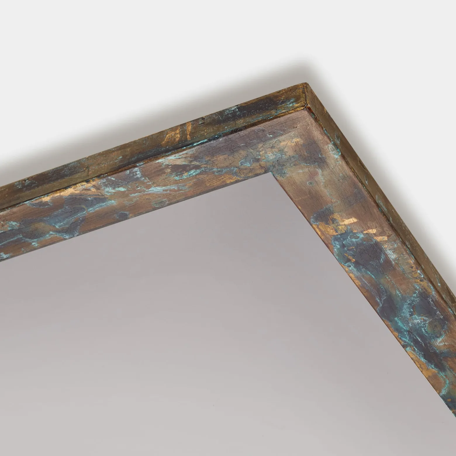 Quitani LED-Panel Aurinor, goldfarbig patiniert, 86 cm