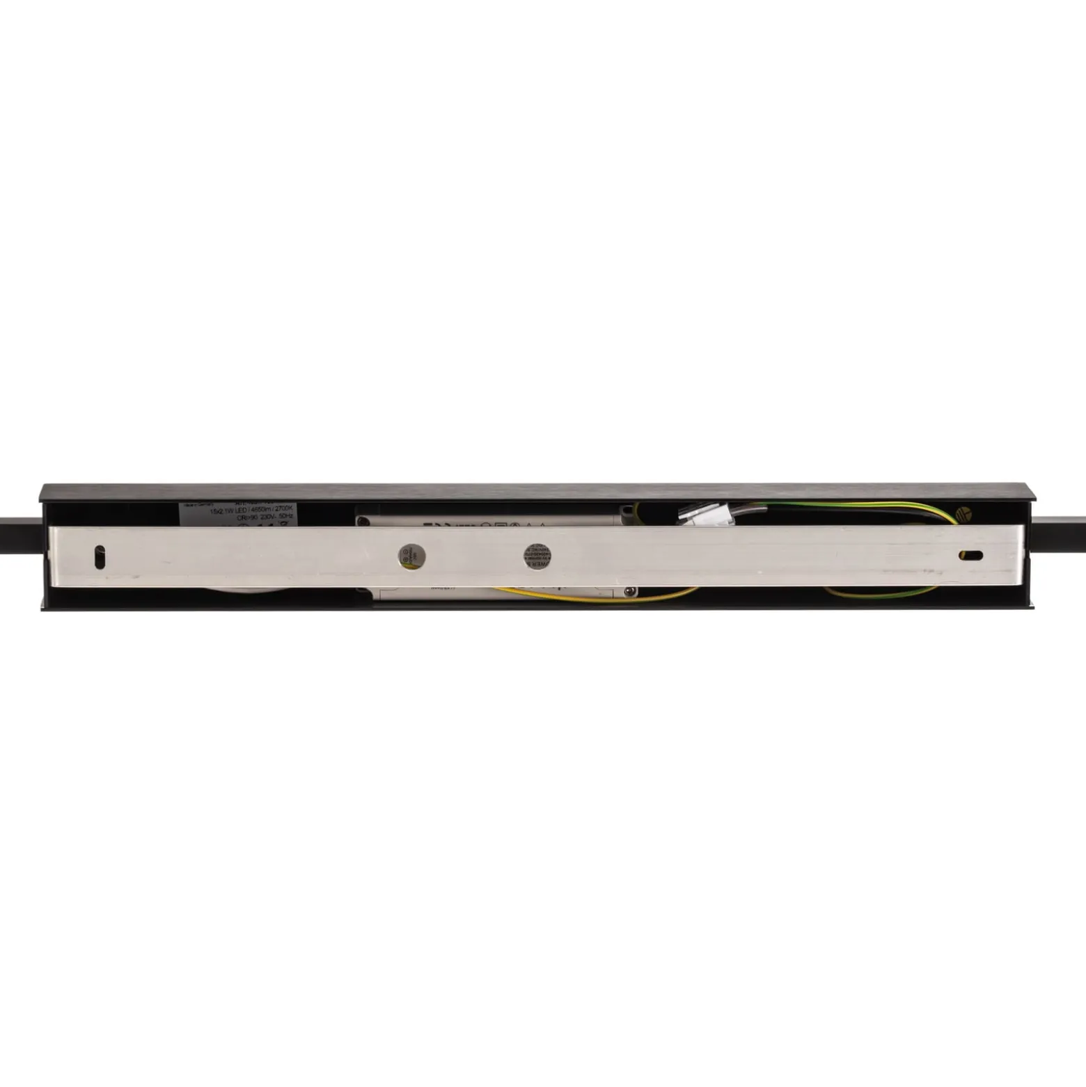 Quitani Niara LED-Deckenleuchte, schwarz eloxal