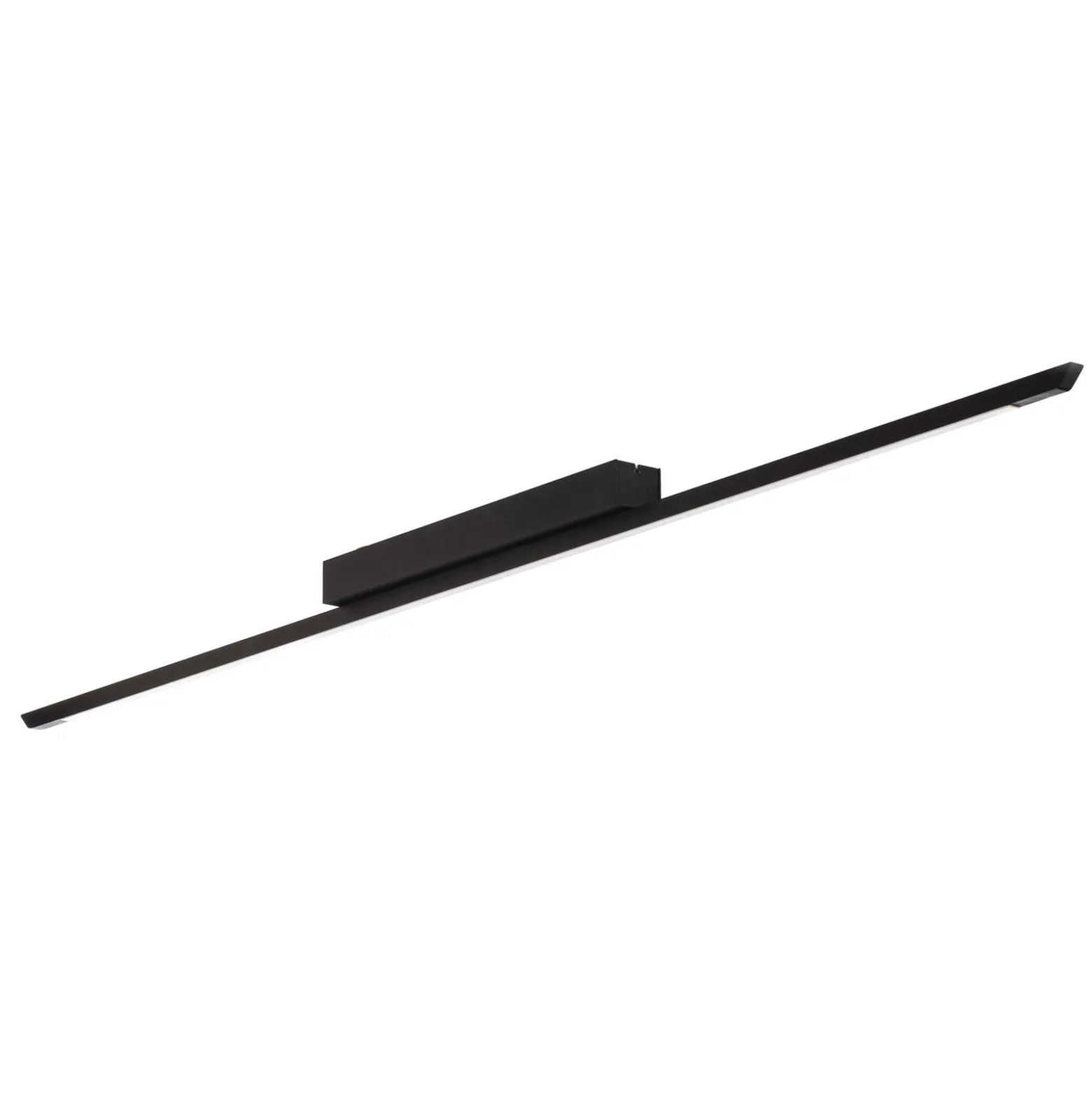 Quitani Niara LED-Deckenleuchte, schwarz eloxal