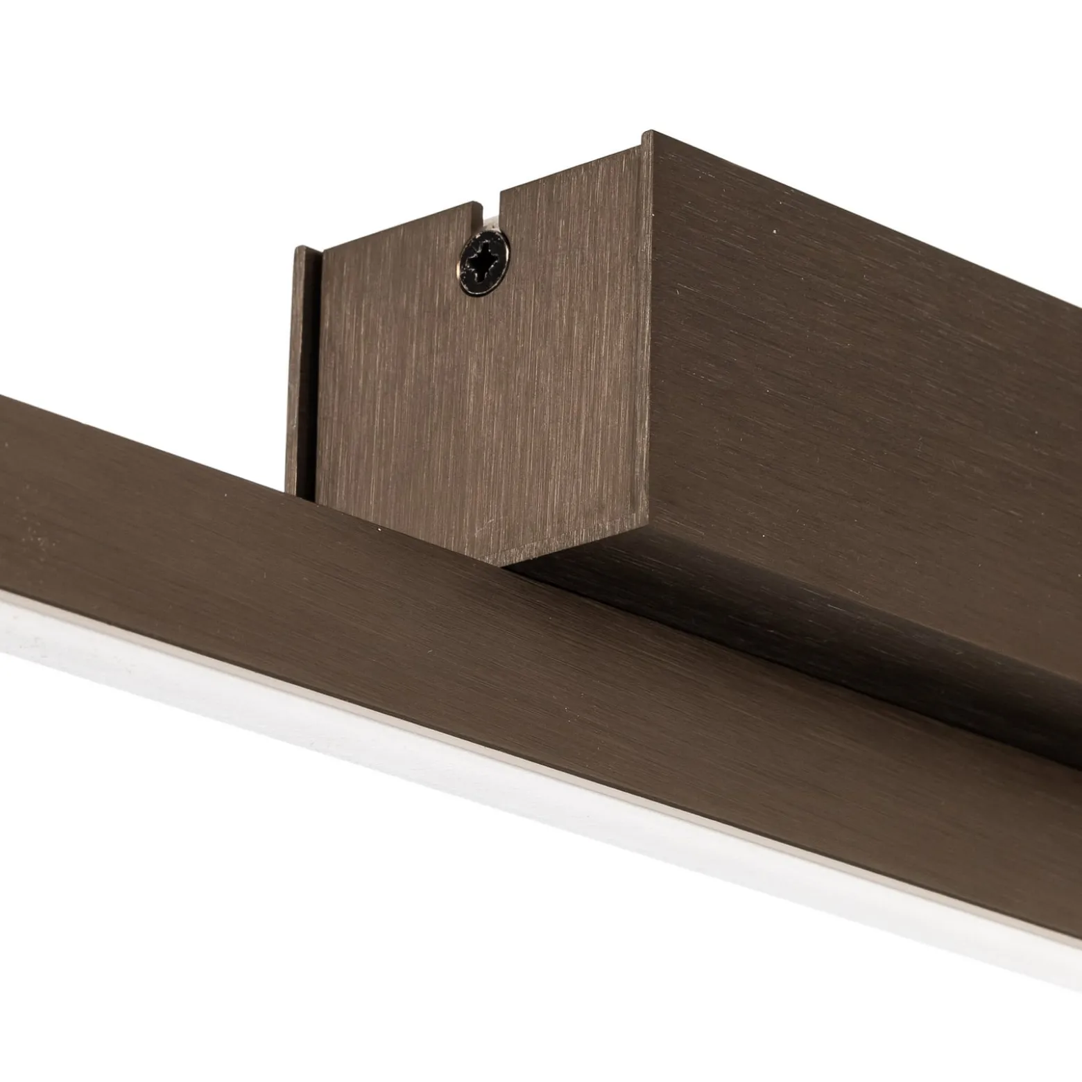 Quitani Niara LED-Deckenleuchte, bronze eloxal