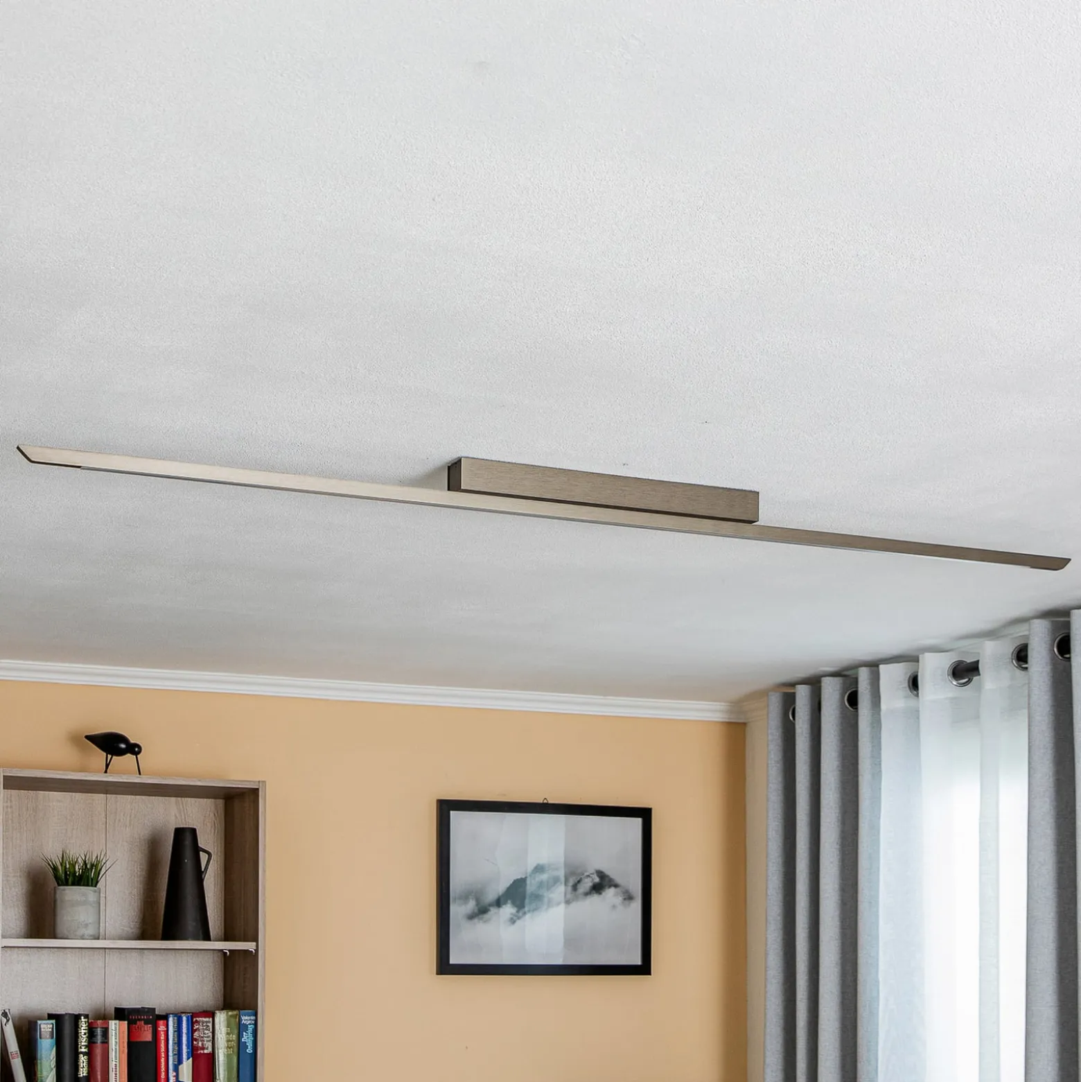 Quitani Niara LED-Deckenleuchte, bronze eloxal