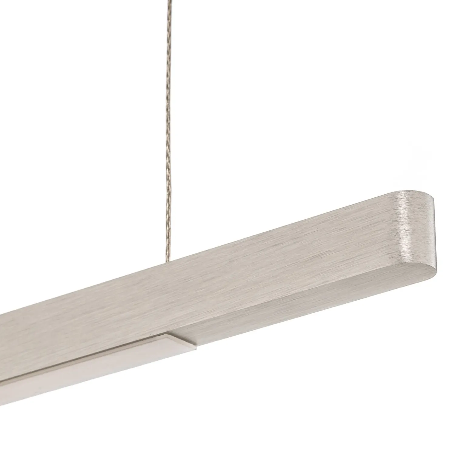 Quitani Talon LED-Hängelampe alu/natur eloxal 24W