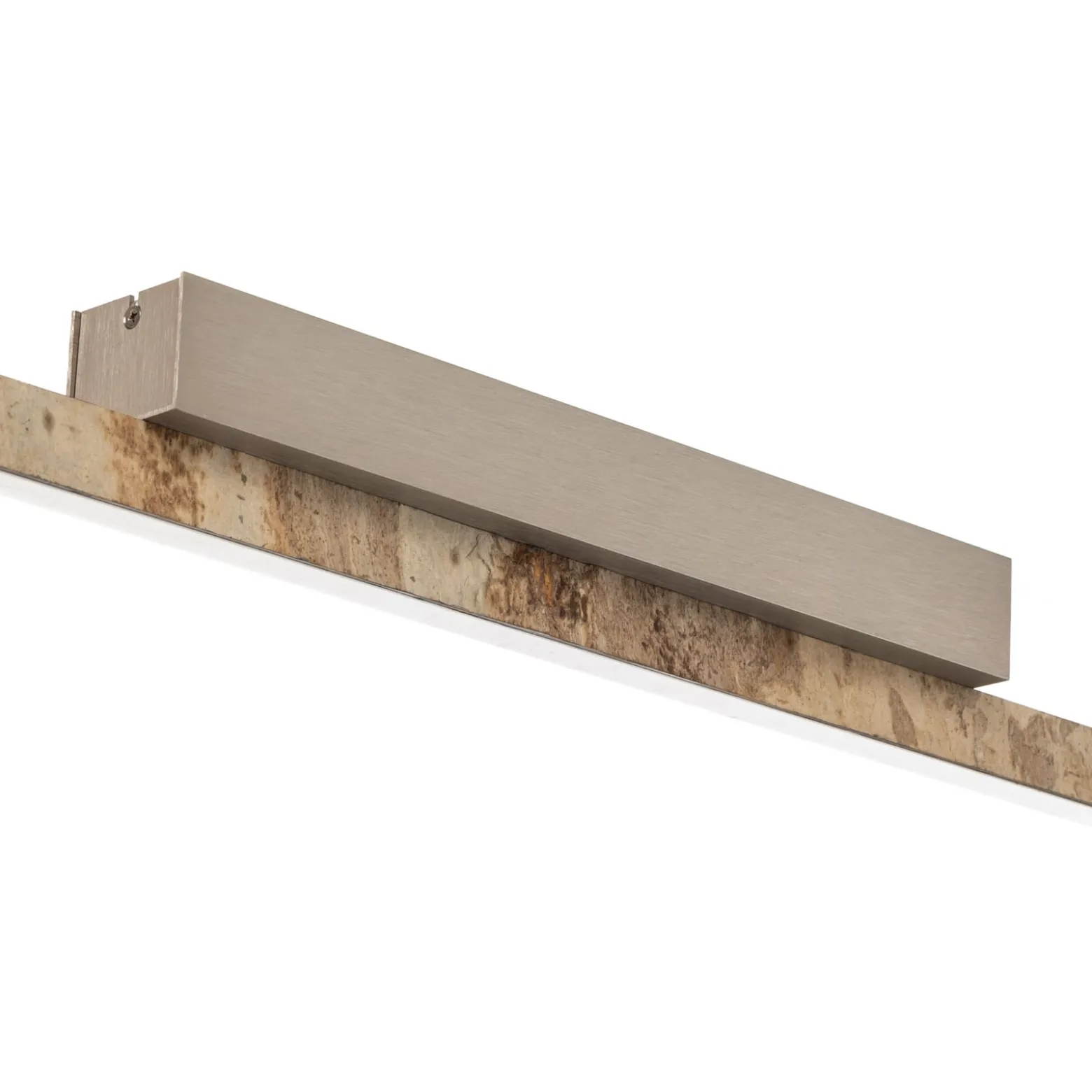 Quitani Zino LED-Deckenleuchte Schiefer gold 38W
