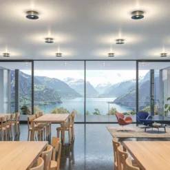 Ribag Vior LED-Deckenleuchte 2.700K 40° schwarz