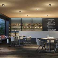 Ribag Vior LED-Deckenleuchte 2.700K 60° schwarz