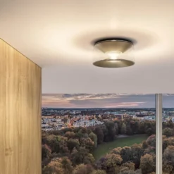 Ribag Vior LED-Deckenleuchte sandgold 40° 2.700K