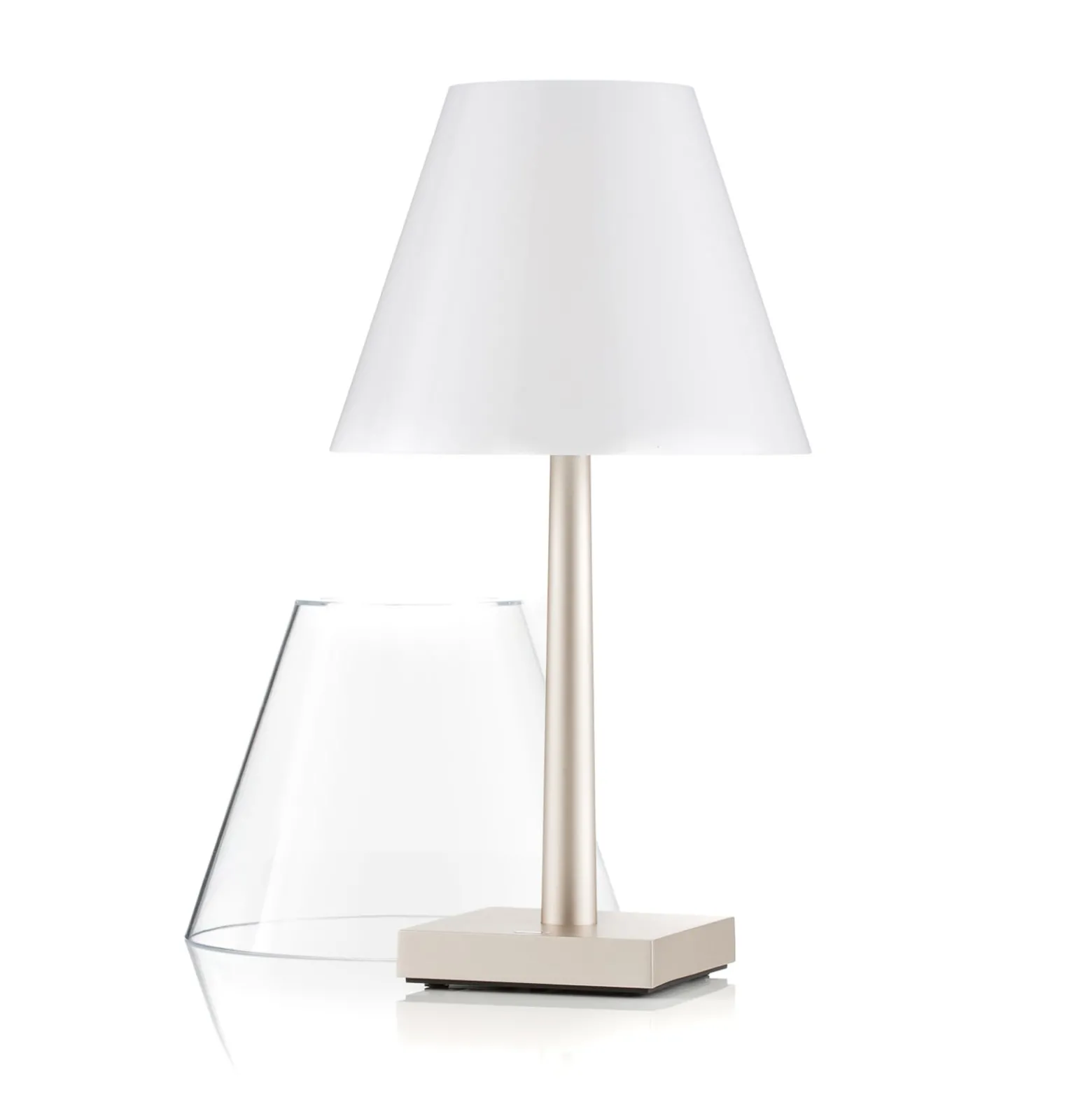 Rotaliana Dina+ T1 LED-Akkutischleuchte bronze