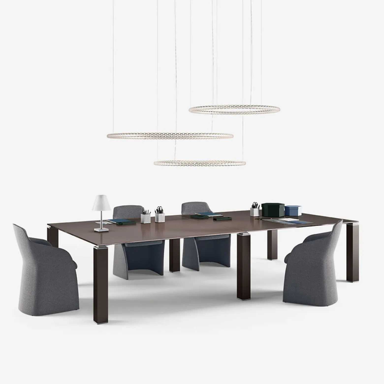 Rotaliana Squiggle H1 LED-Hängelampe weiß Ø 69 cm