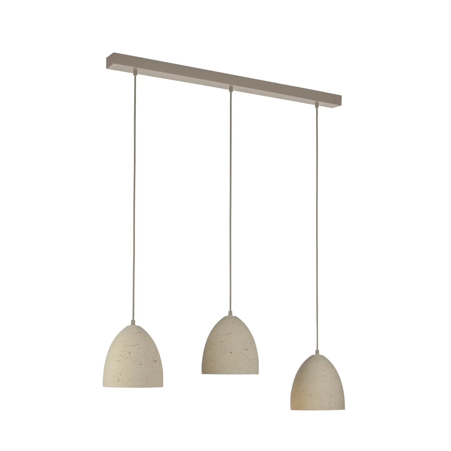 SCHÖNER WOHNEN Hängelampe Traventa, 3-flammig, beige, E27