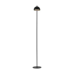 SCHÖNER WOHNEN LED-Akku-Stehlampe Bellis, schwarz, IP54