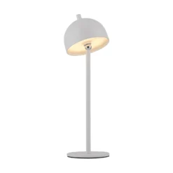 SCHÖNER WOHNEN LED-Akku-Tischlampe Bellies, weiß, IP54