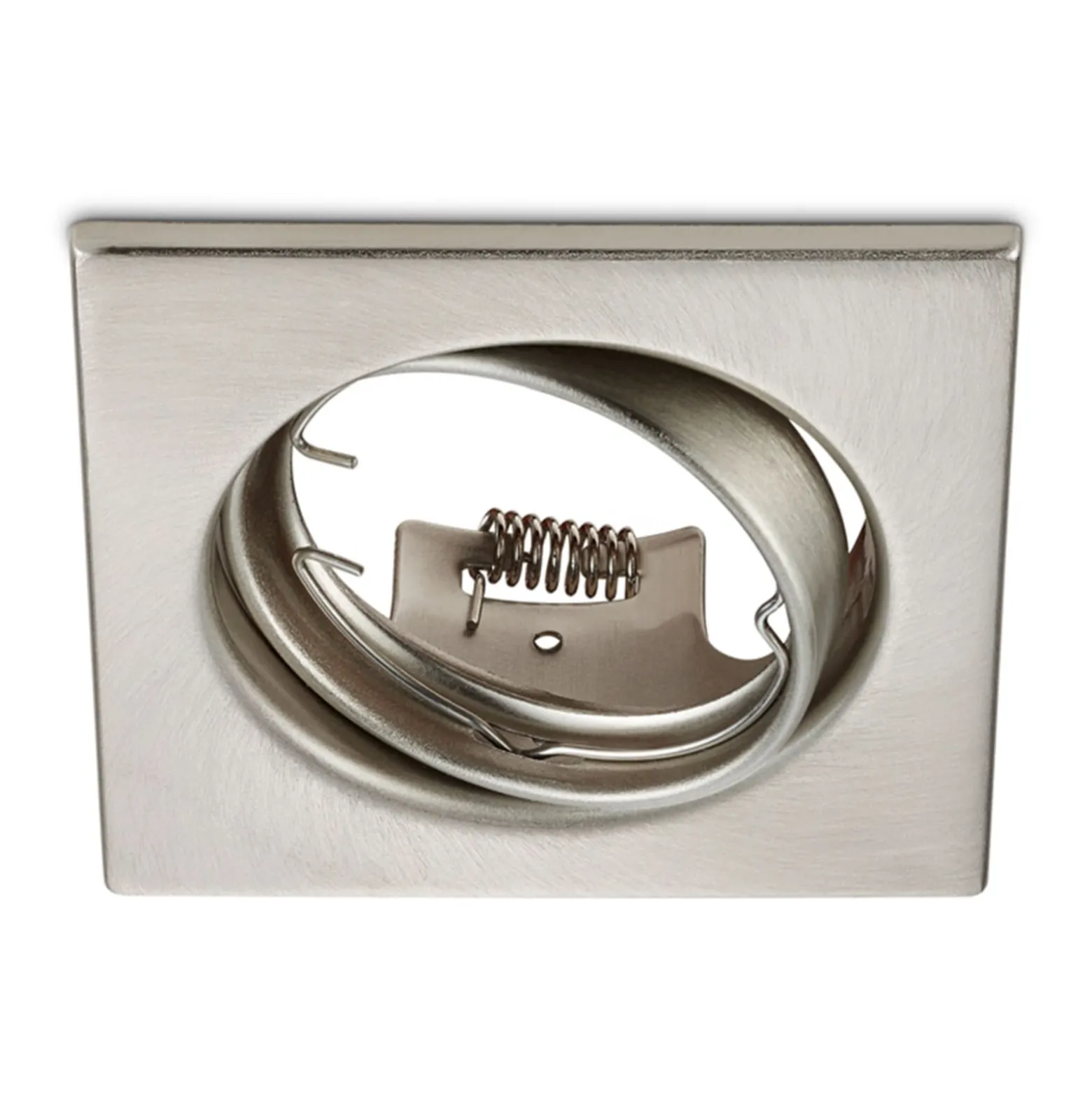 Schwenkbares Downlight Jura in Nickel matt