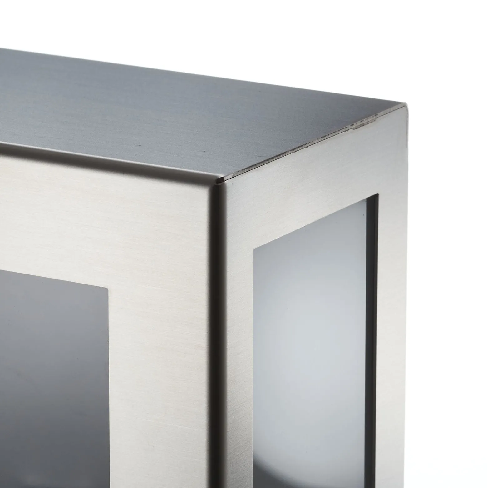 Sensor-Außenwandlampe Aqua Legendo Mini, edelstahl