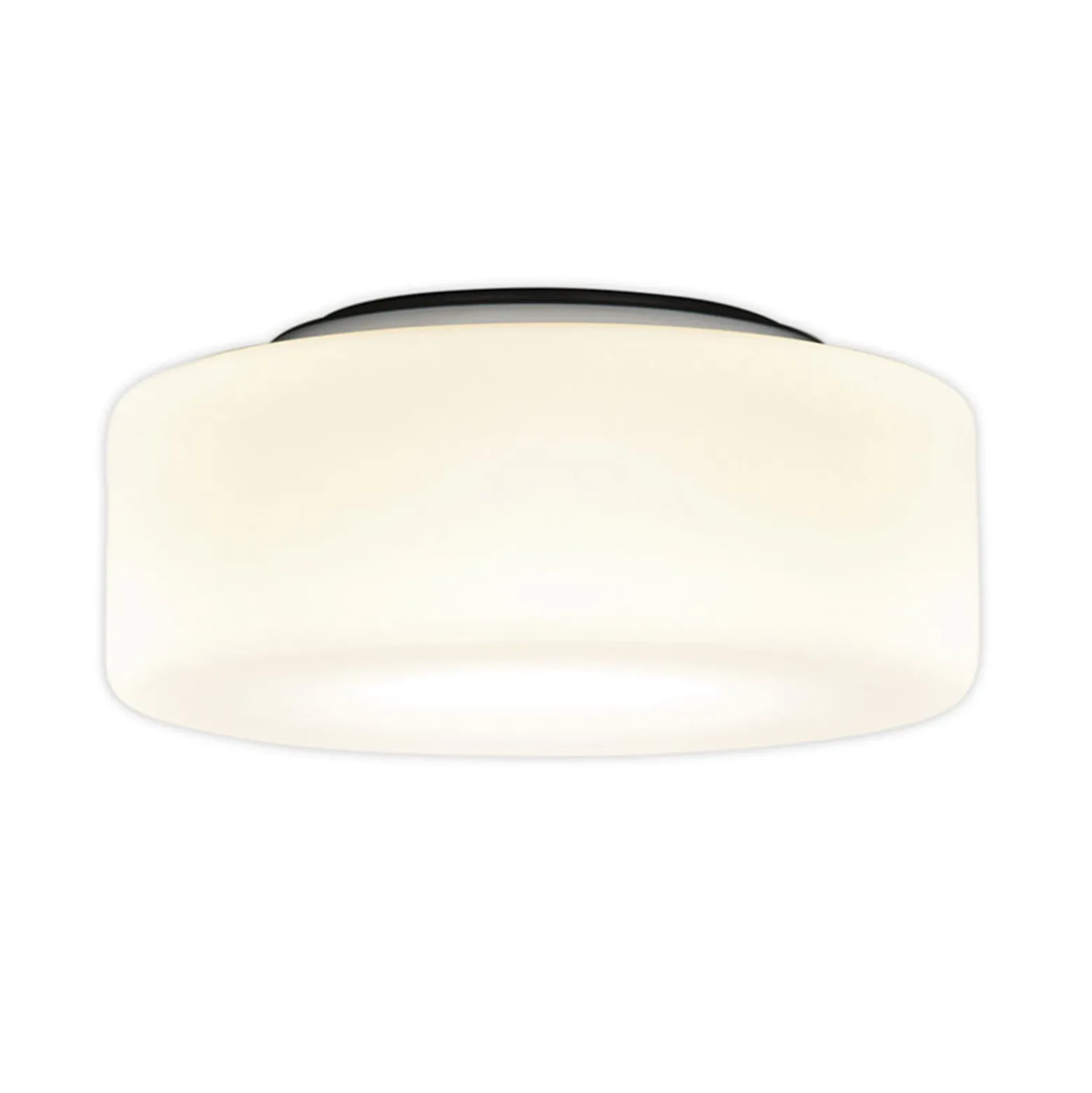 serien.lighting Curling M Decke 2.700K Glas opal