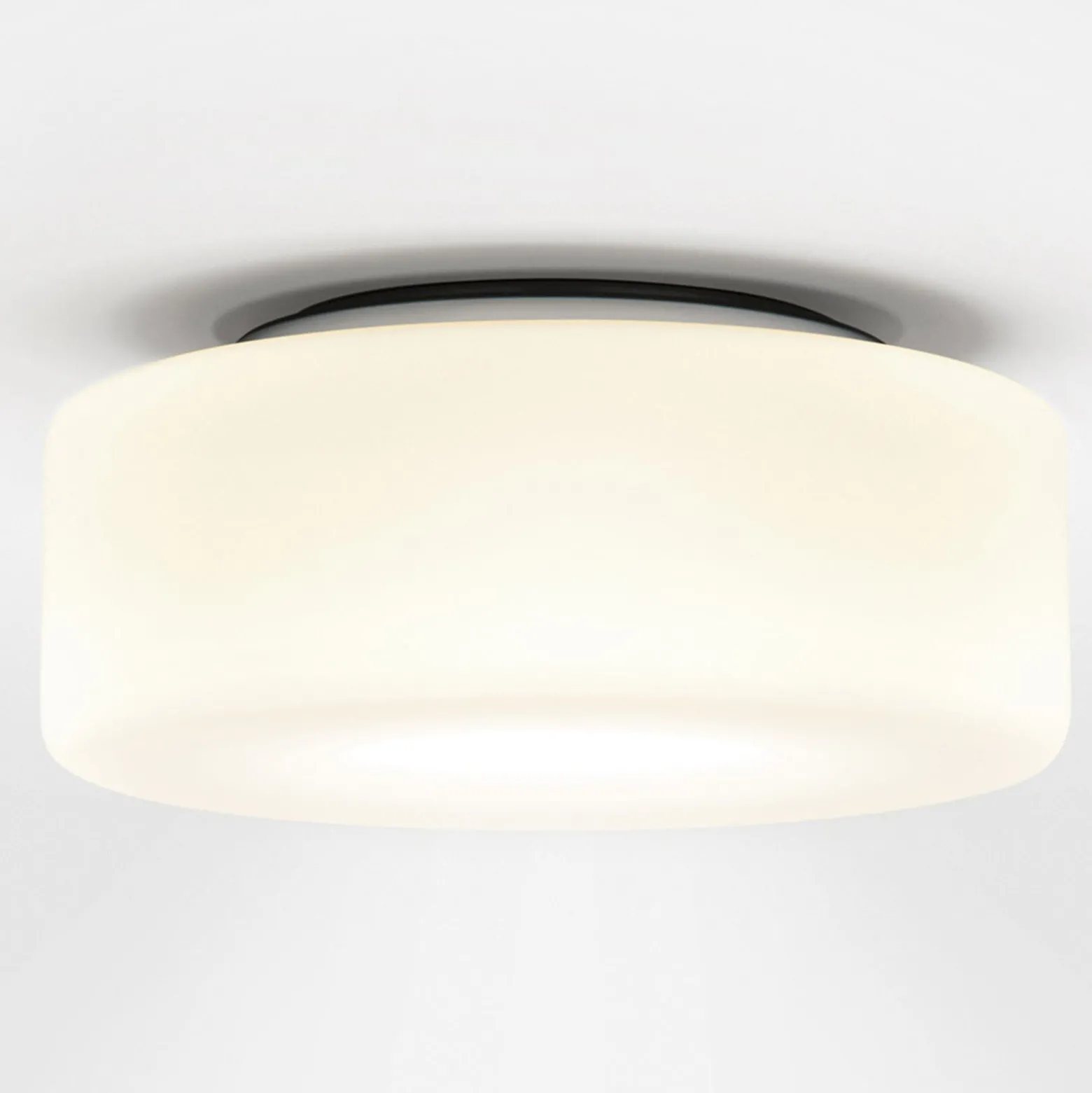 serien.lighting Curling M Decke 2.700K Glas opal