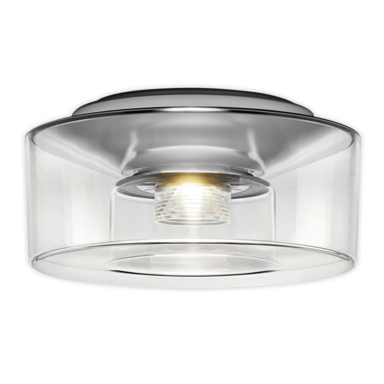 serien.lighting Curling S Deckenleuchte 2.700K Glas klar
