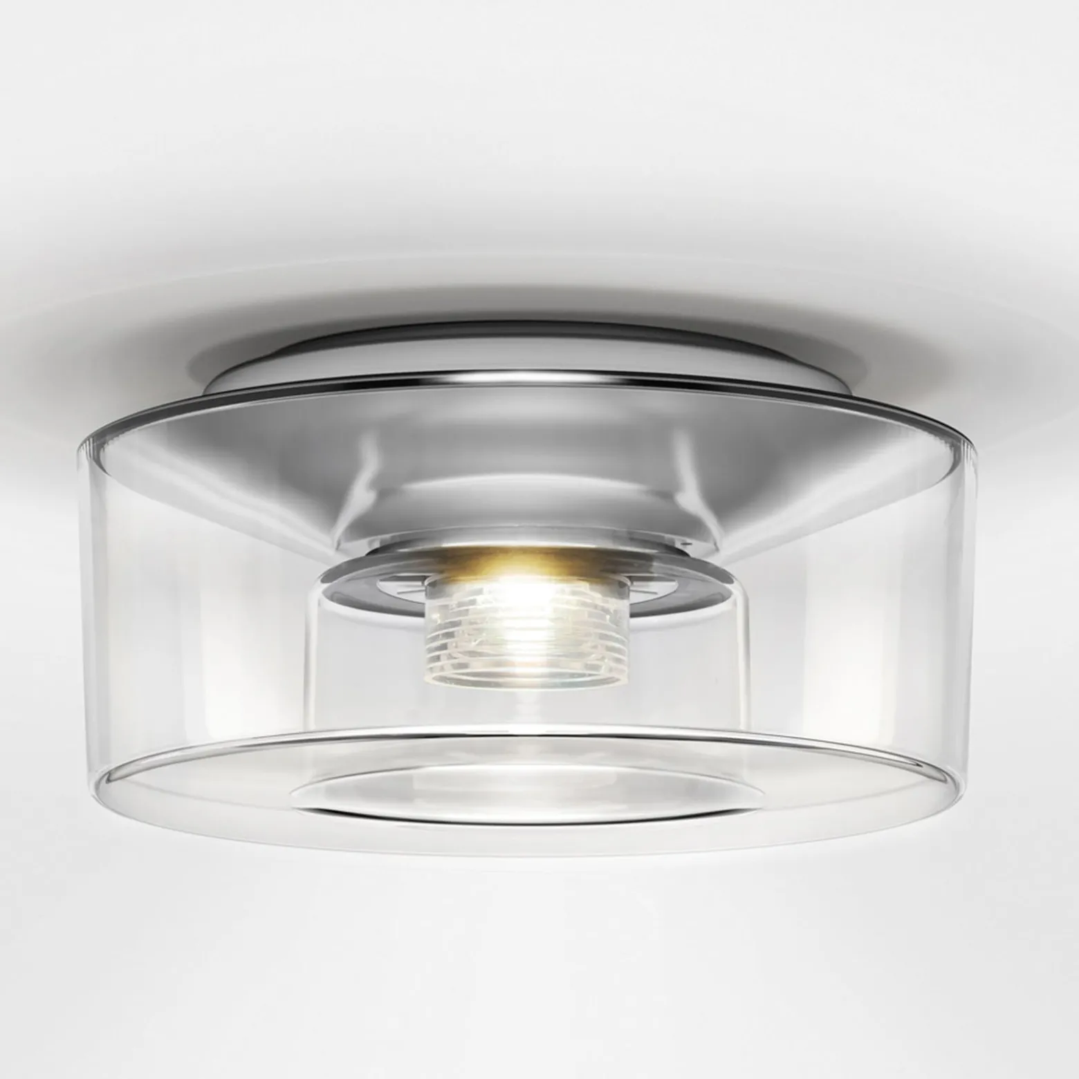 serien.lighting Deckenlampe Curling M 2.700K Acryl klar