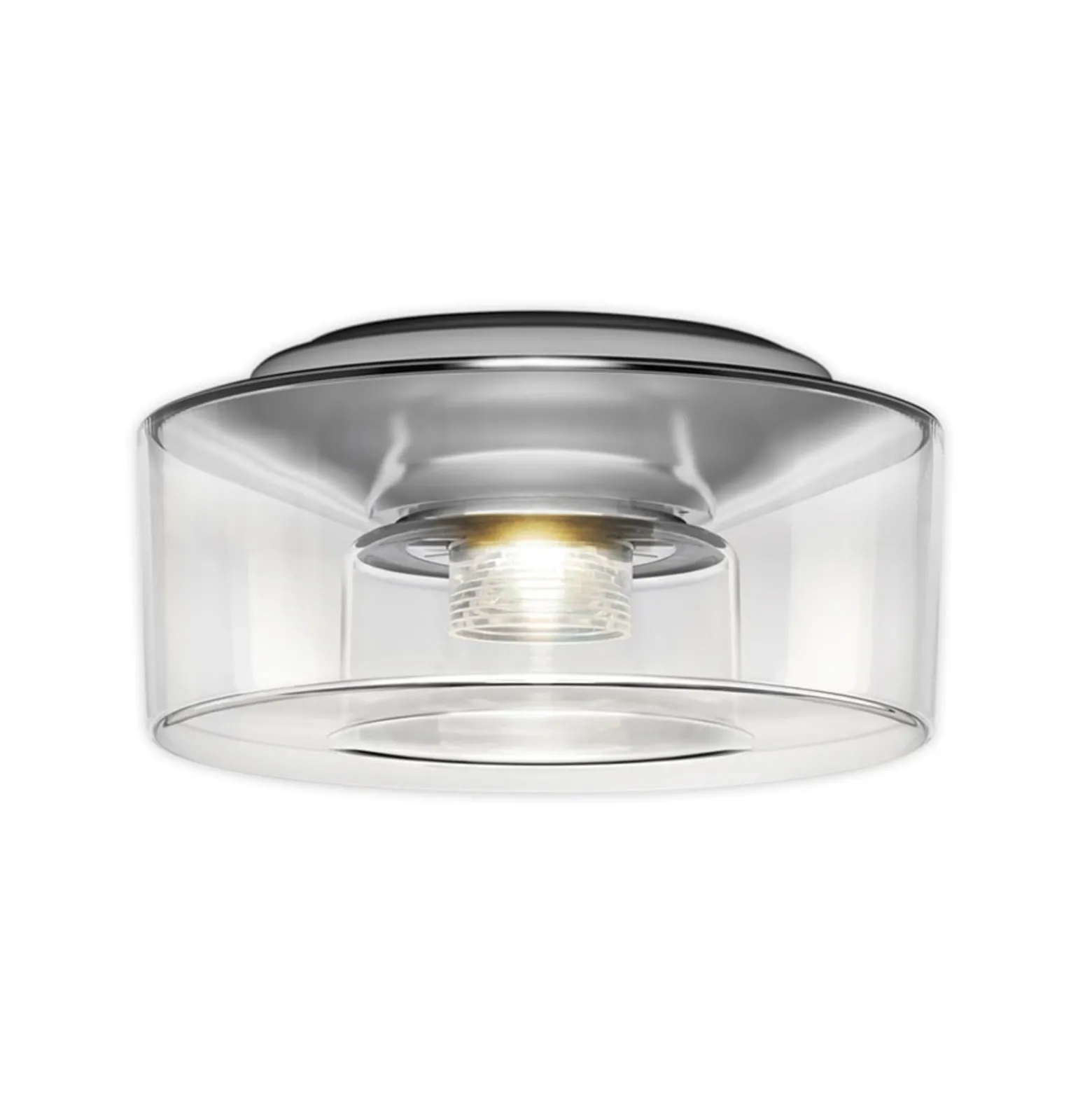 serien.lighting Deckenlampe Curling M 2.700K Acryl klar