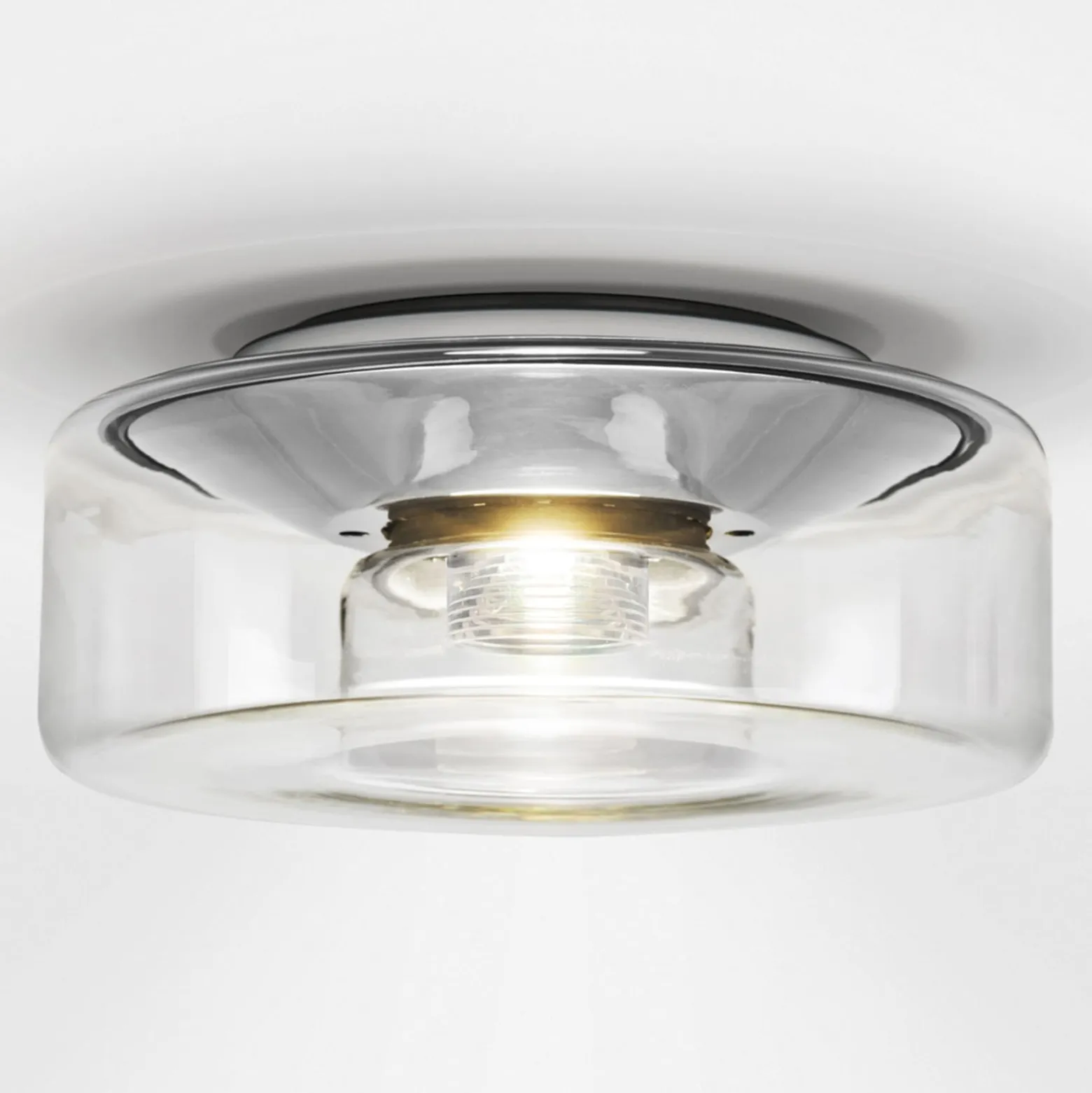 serien.lighting Deckenlampe Curling S 2.700K Acryl klar