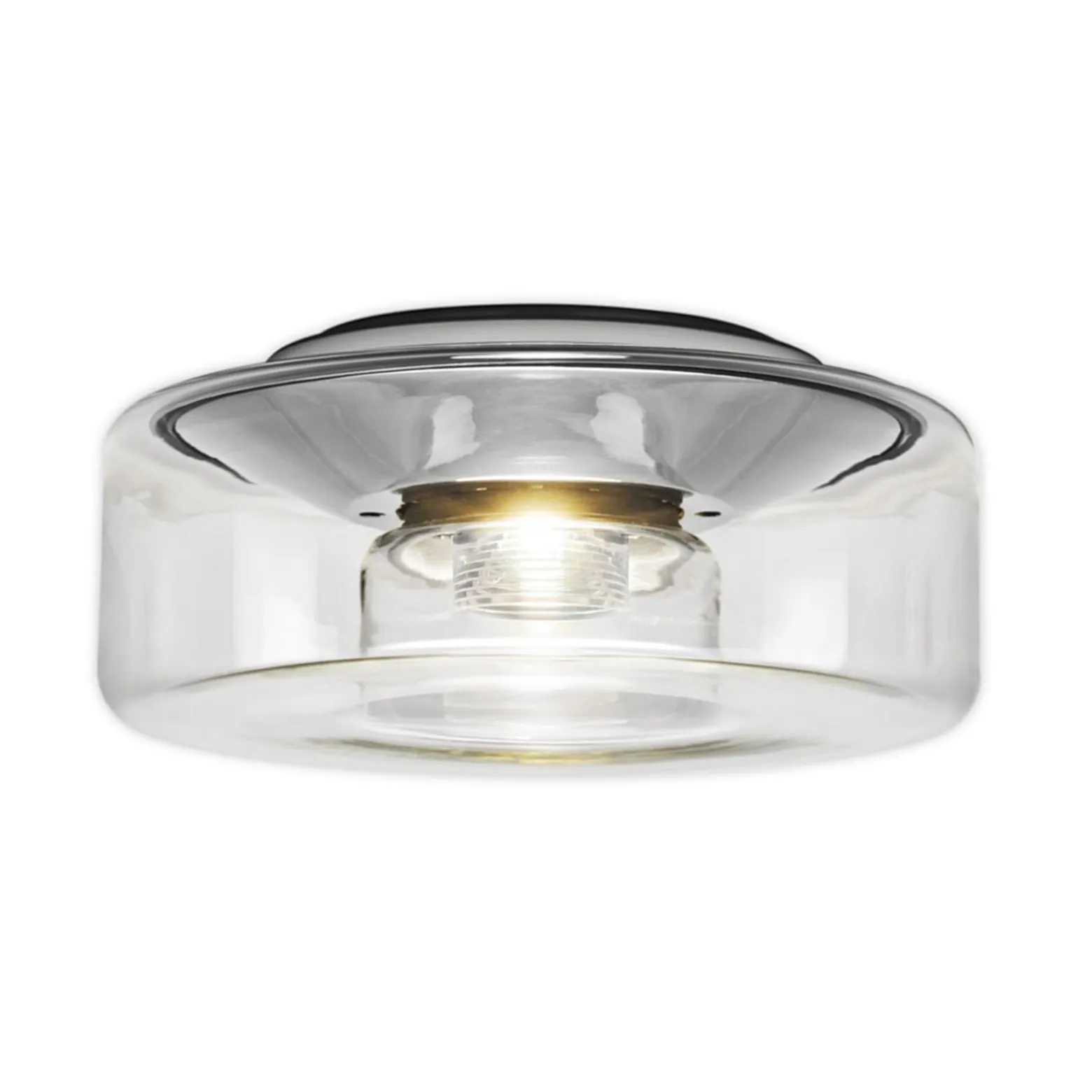 serien.lighting Deckenlampe Curling S 2.700K Acryl klar