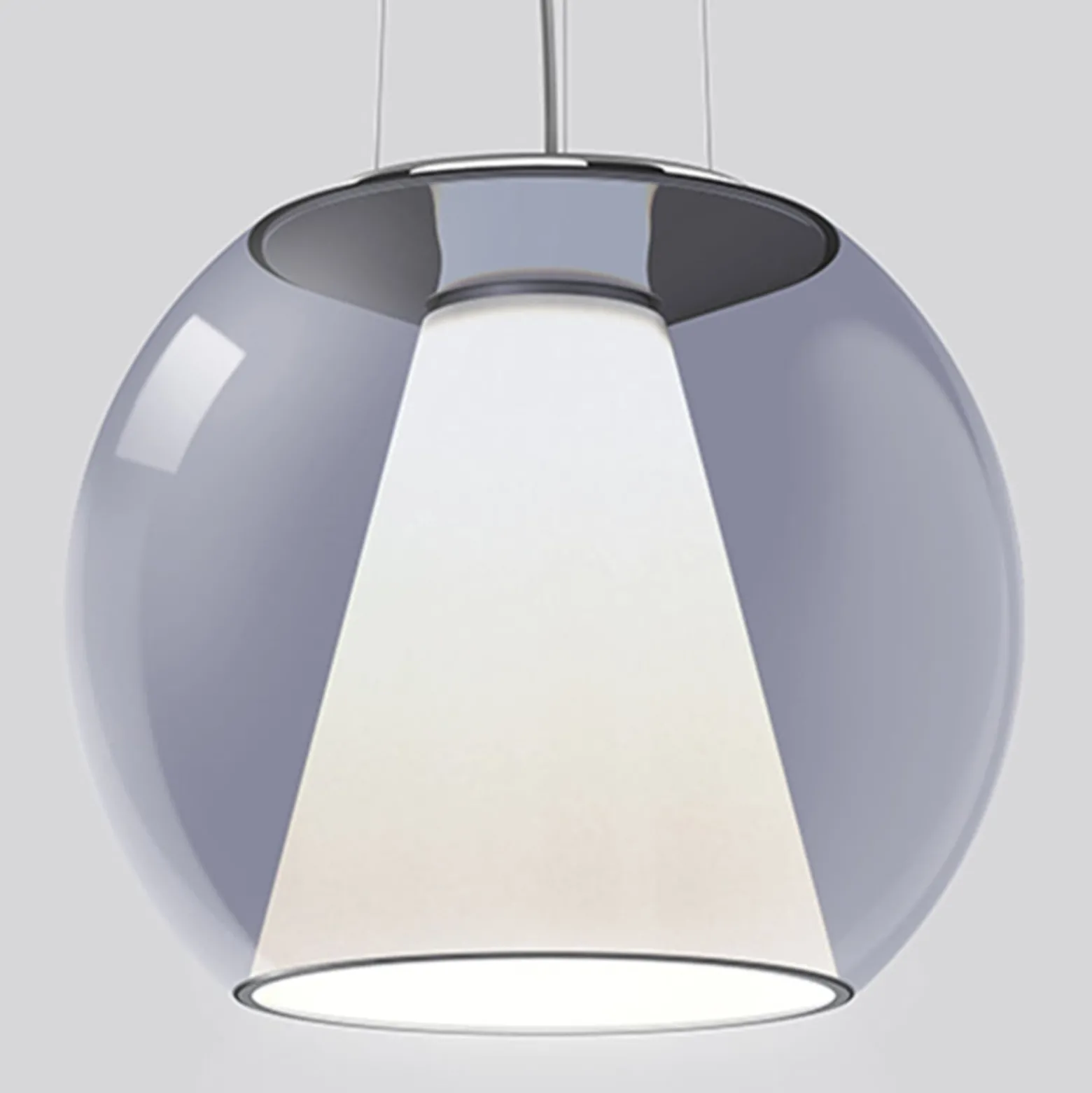serien.lighting Draft M Hängelampe 927 Triac blau