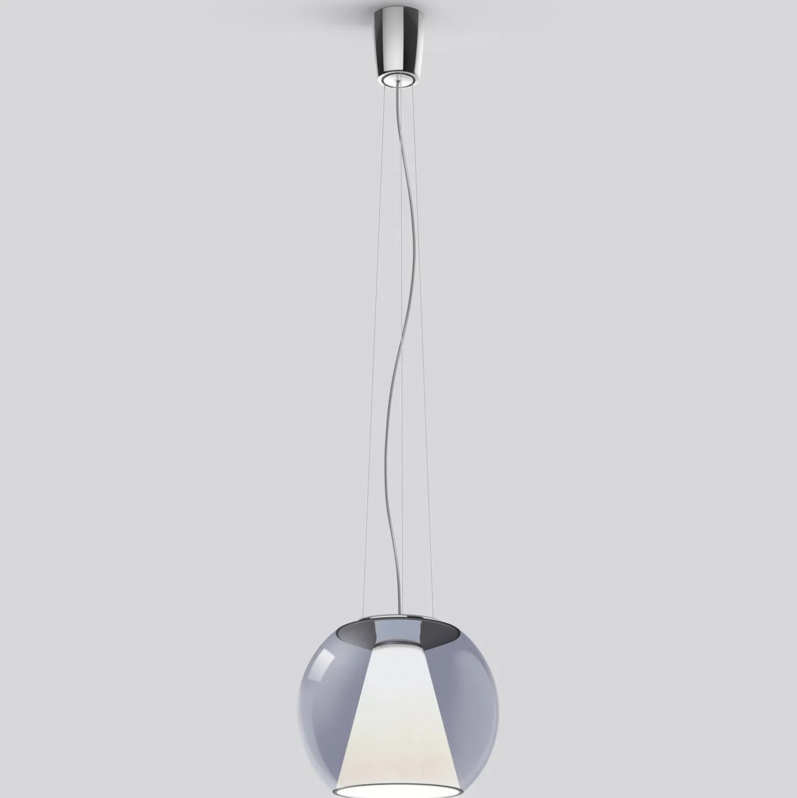 serien.lighting Draft M Hängelampe 927 Triac blau