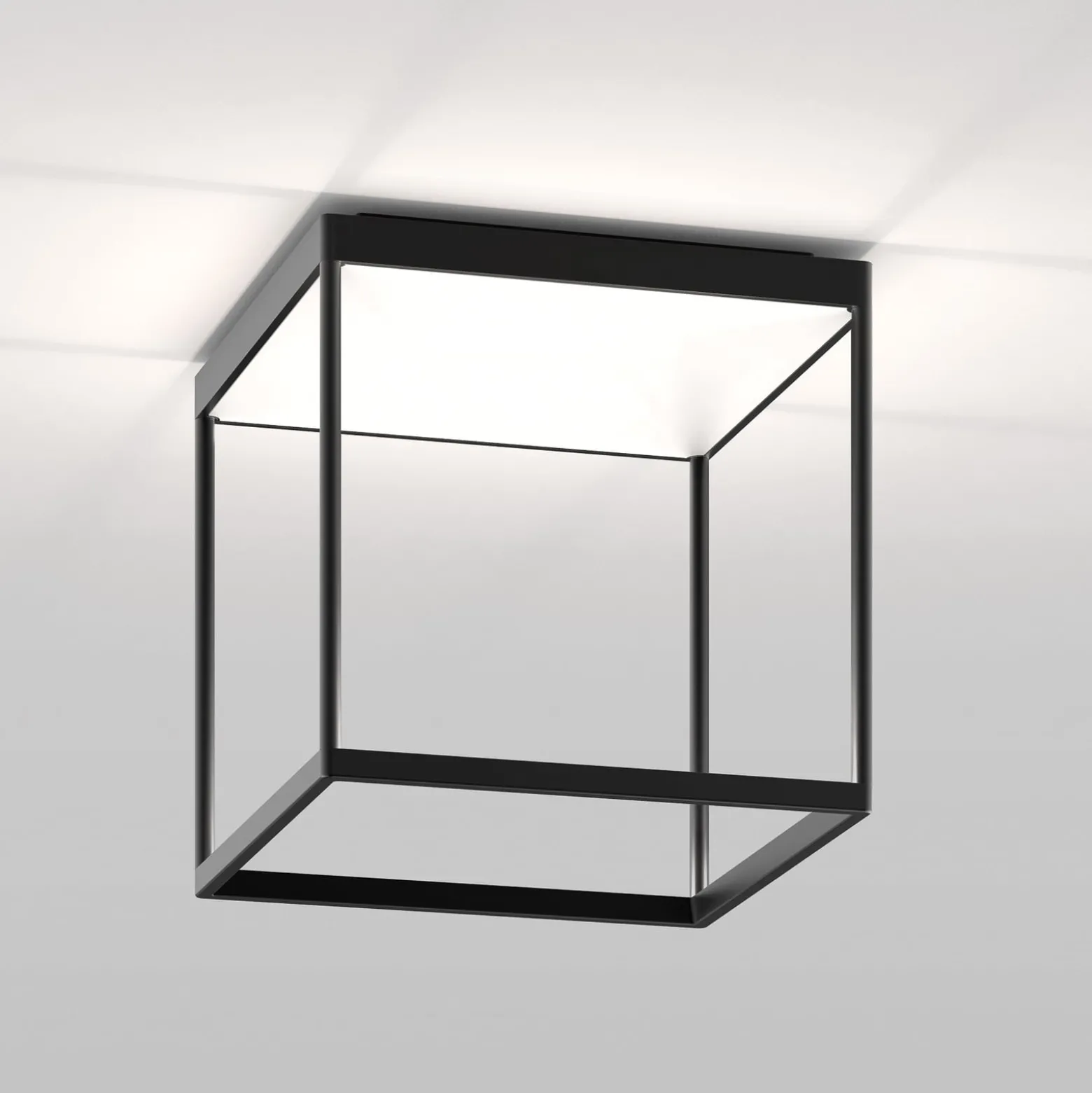 serien.lighting Reflex 2 M 300 schwarz/mattweiß