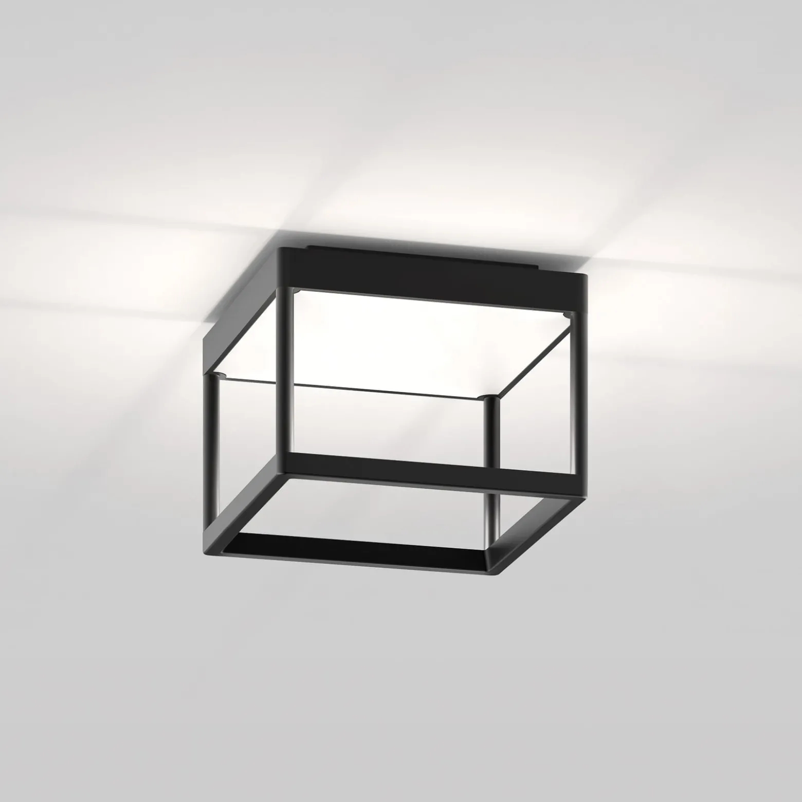 serien.lighting Reflex 2 S 150 schwarz/mattweiß