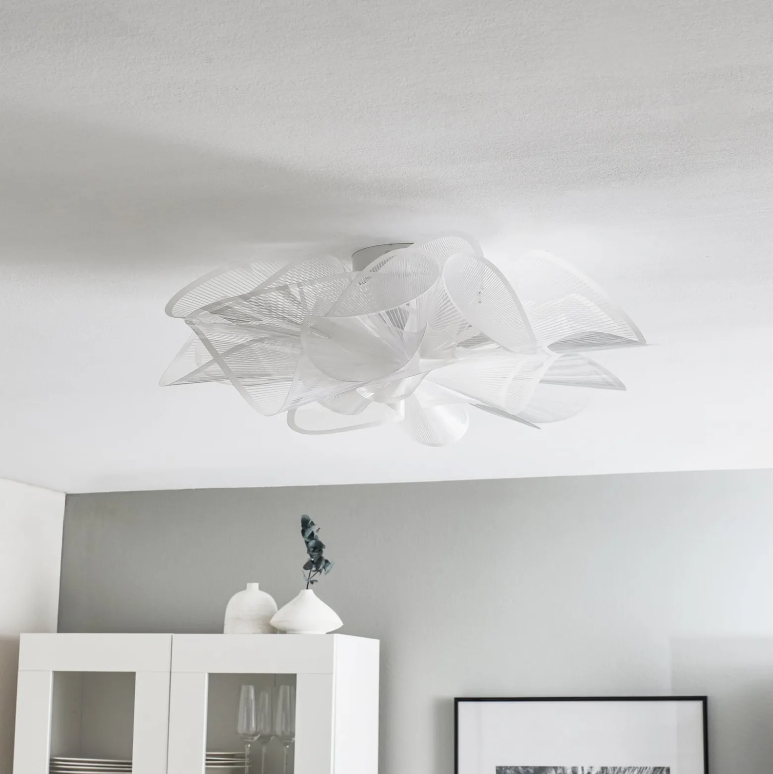 Slamp LA BELLE ÉTOILE Deckenleuchte weiß, 73 cm