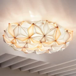 Slamp La Vie L Deckenleuchte, Breite 71cm, amber
