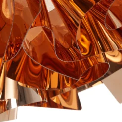 Slamp Veli Design-Deckenleuchte, Ø 53cm, kupfer