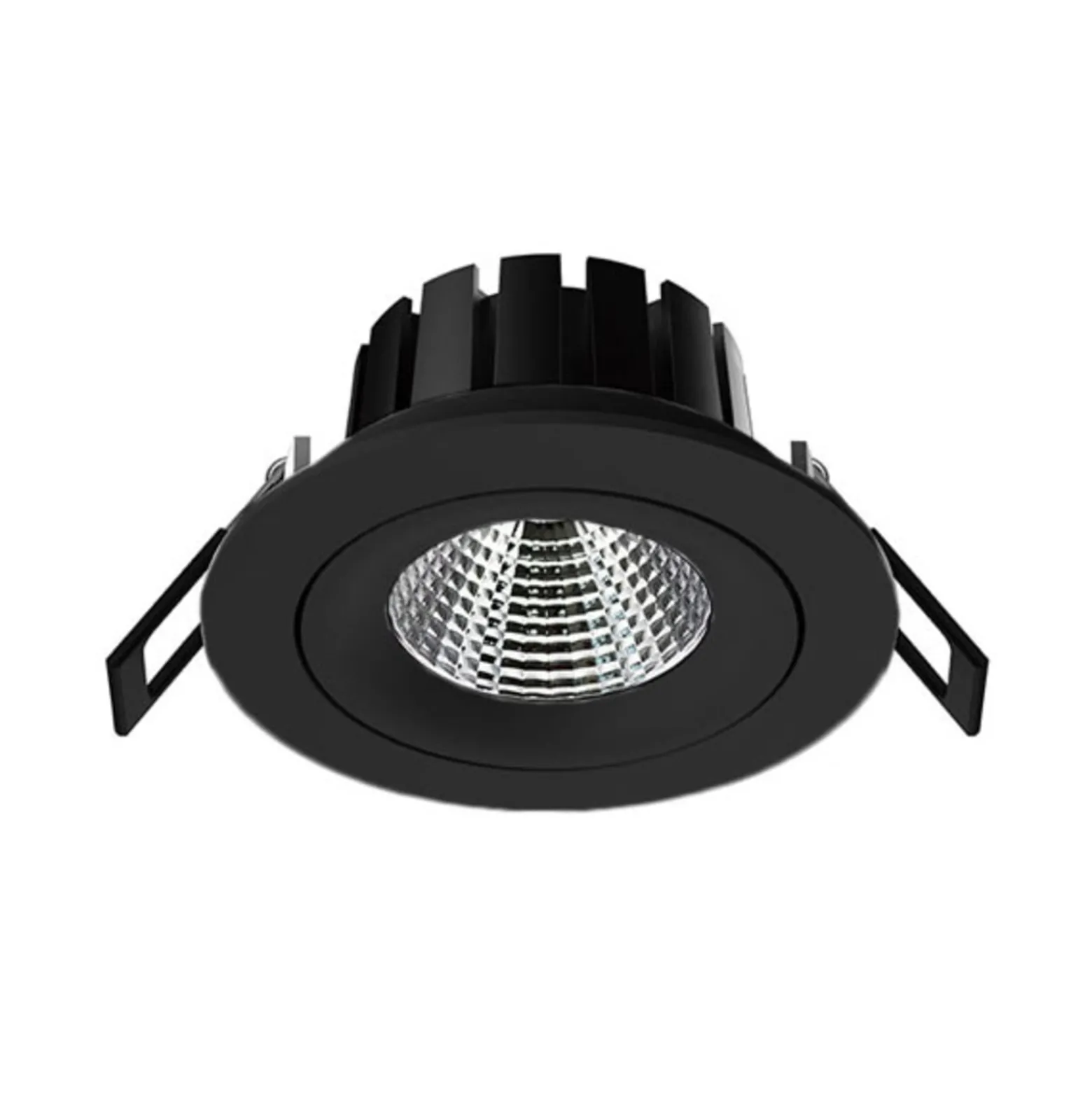 SLC DL04 LED-Einbauleuchte schwarz 2.700 K