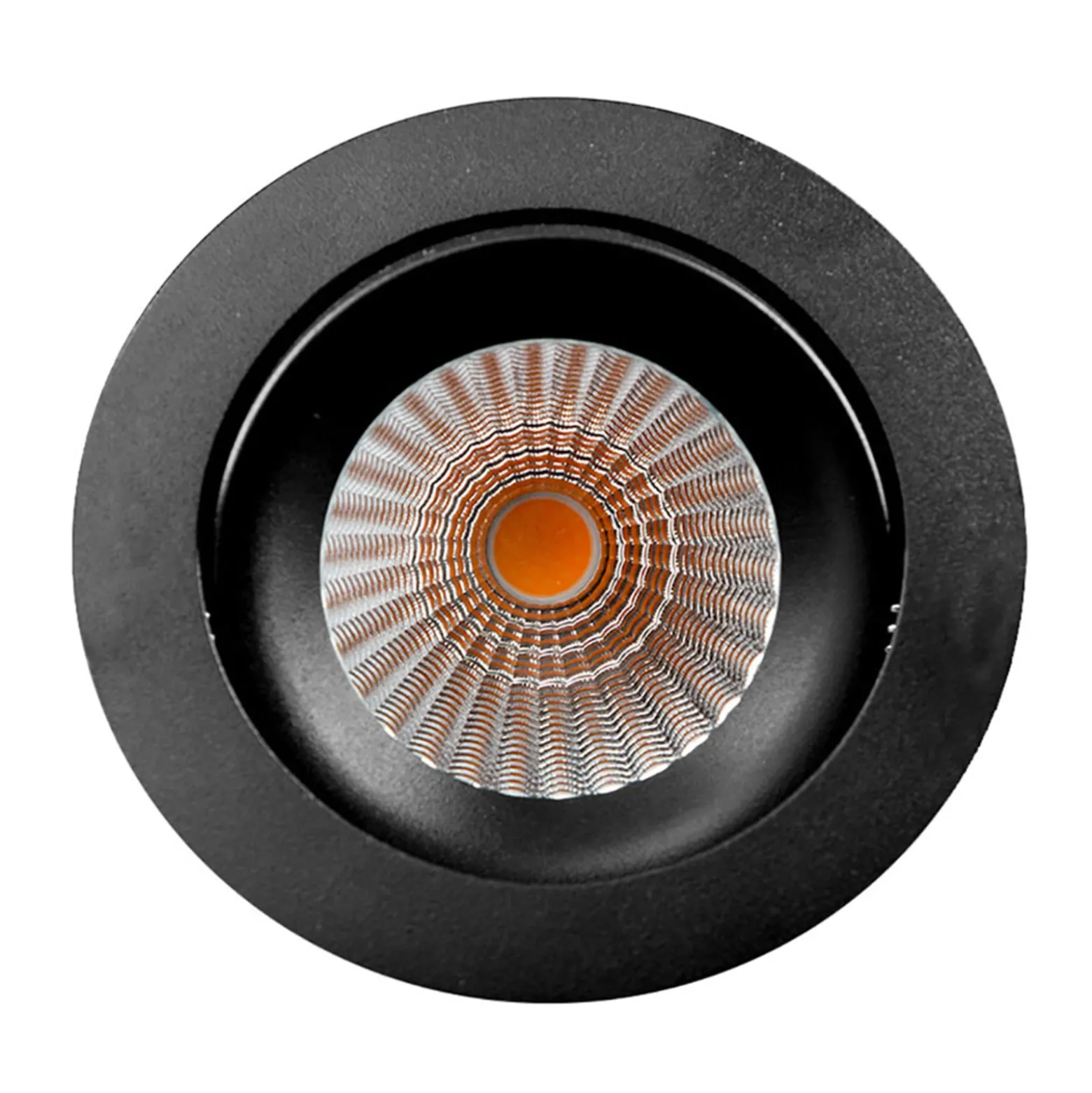 SLC DL04 LED-Einbauleuchte schwarz 2.700 K