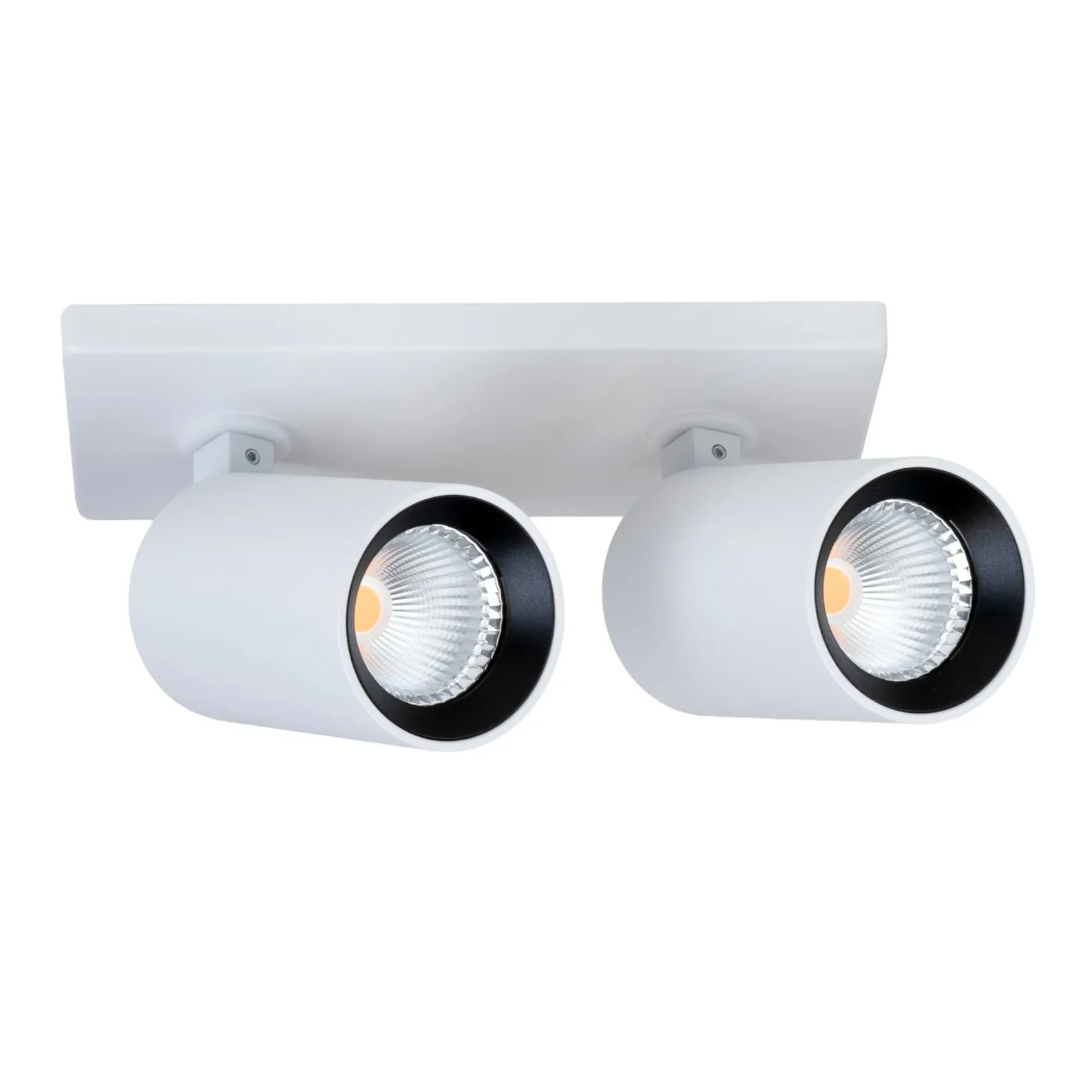 SLC LED-Einbaustrahler Art, 2-fl., weiß, 2.700 K, Aluminium