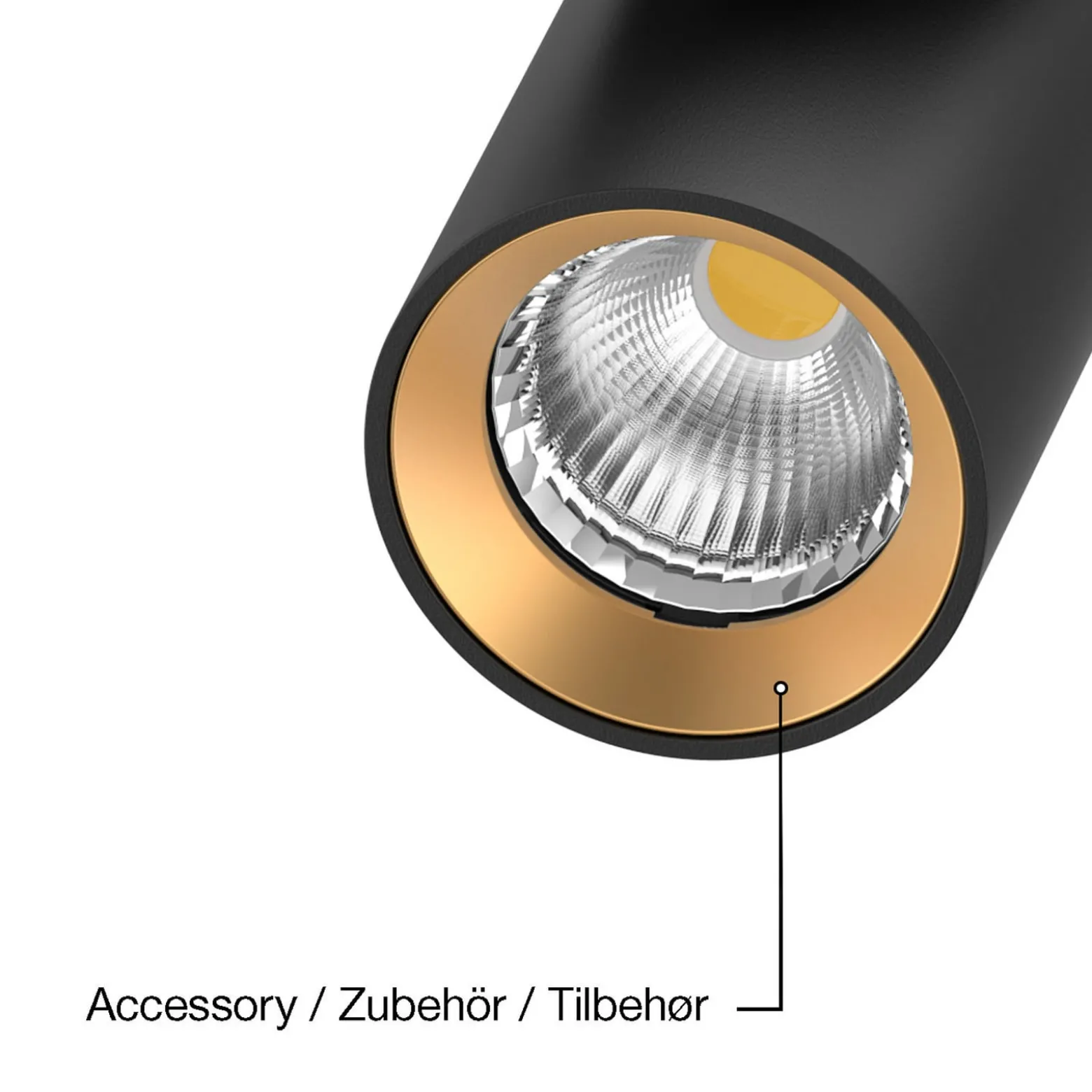 SLC LED-Einbaustrahler Art, 2-fl., schwarz, 2.700 K, Alu