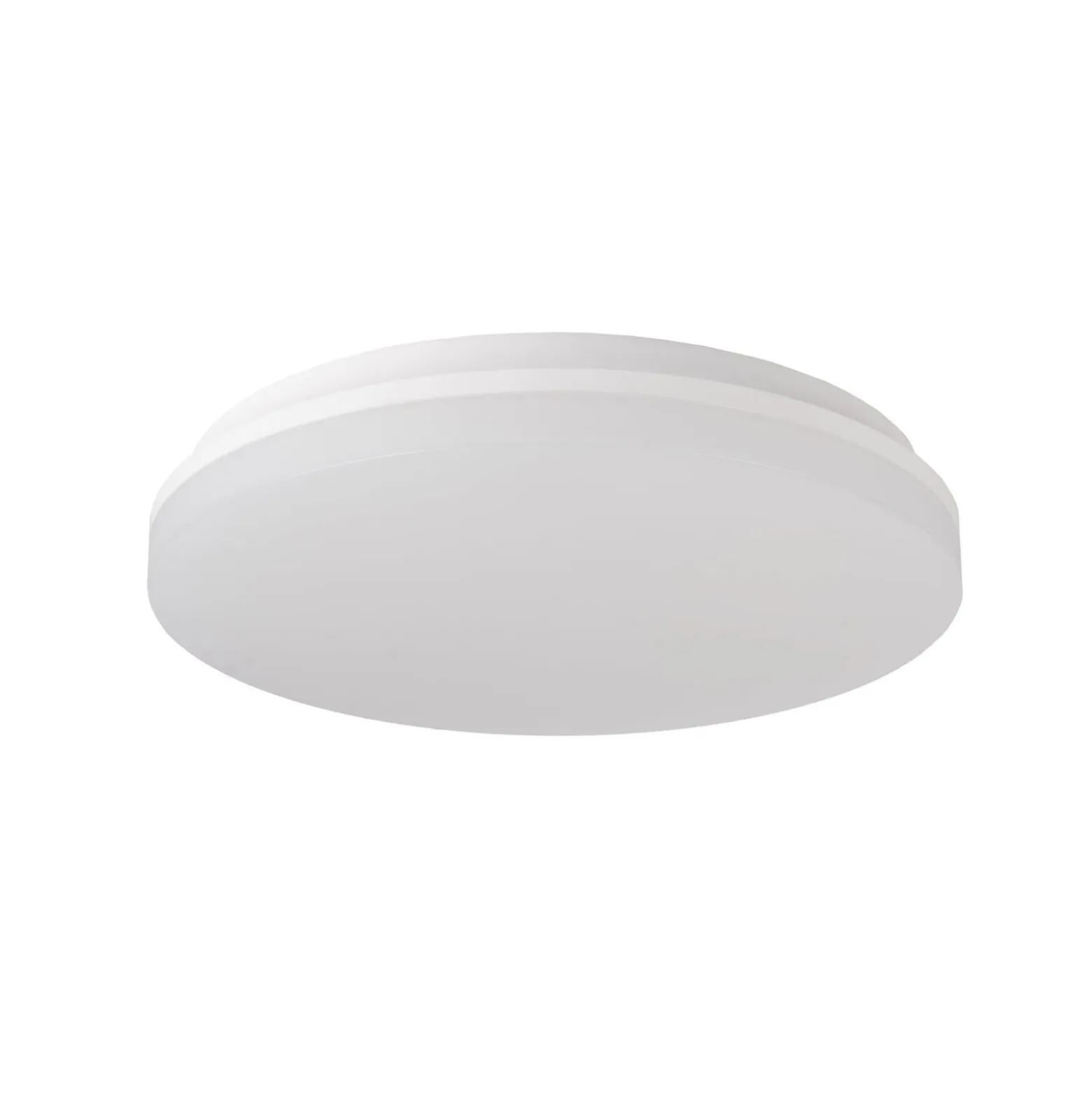 SLC LED-Sensor-Deckenlampe OMEGA, weiß, Ø 40 cm DIP CCT IP54