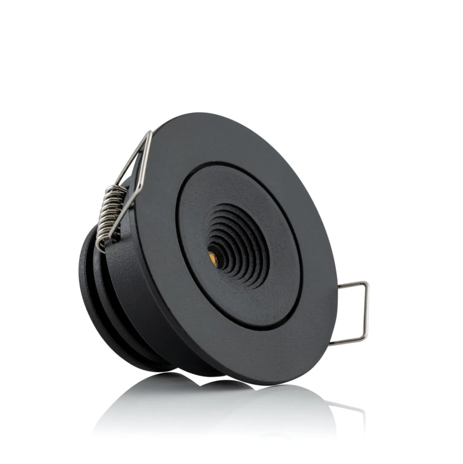 SLC MiniOne Tilt LED-Einbauleuchte schwarz 3.000 K