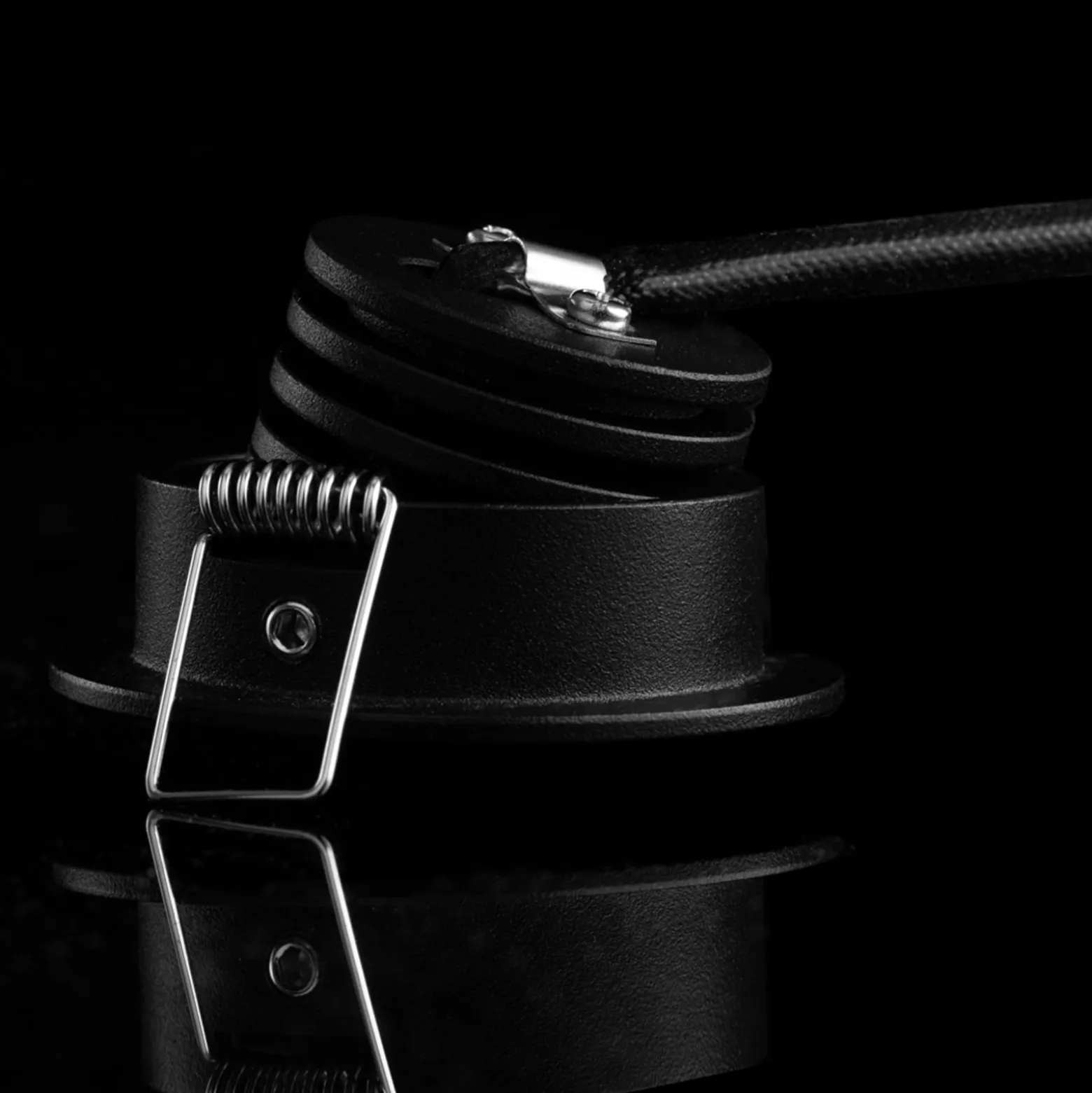 SLC MiniOne Tilt LED-Einbauleuchte schwarz 3.000 K
