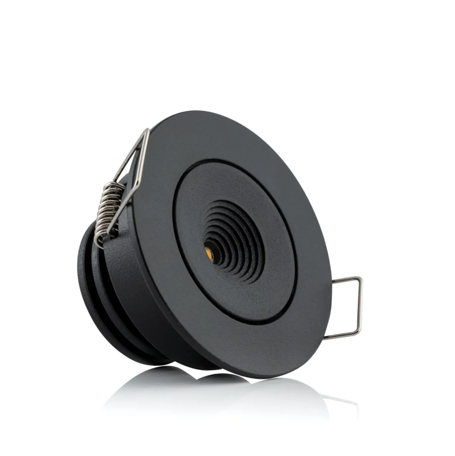 SLC MiniOne Tilt LED-Einbauleuchte schwarz 2.700 K