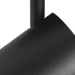 SLV Asto Tube Deckenspot GU10 4-flg. rund schwarz