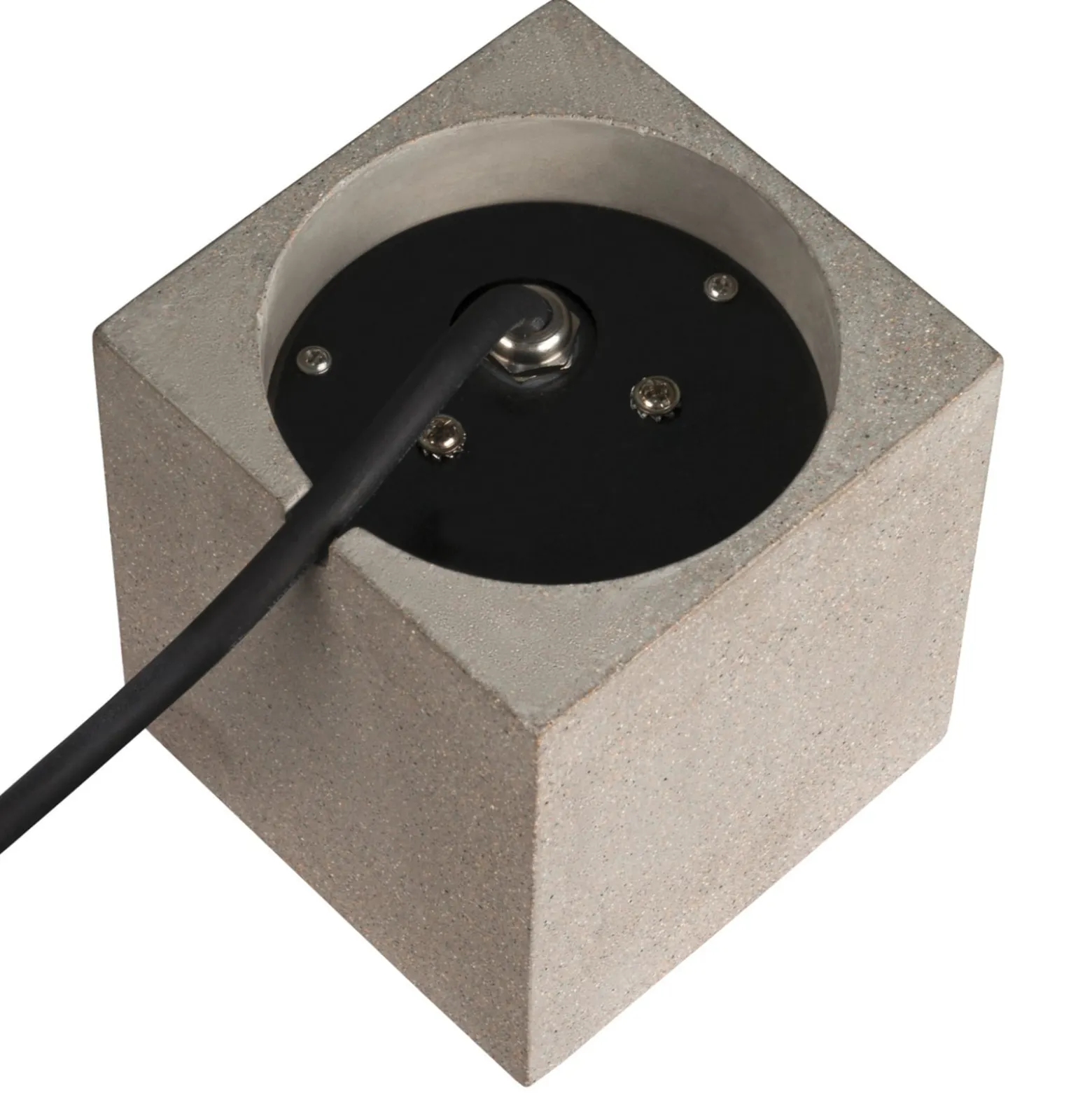 SLV Concreto Bodenstrahler IP65 GU10 Stecker eckig