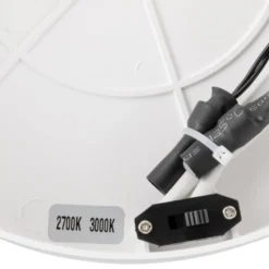 SLV LED-Deckenleuchte One, Ø 60 cm, weiß, Metall, CCT