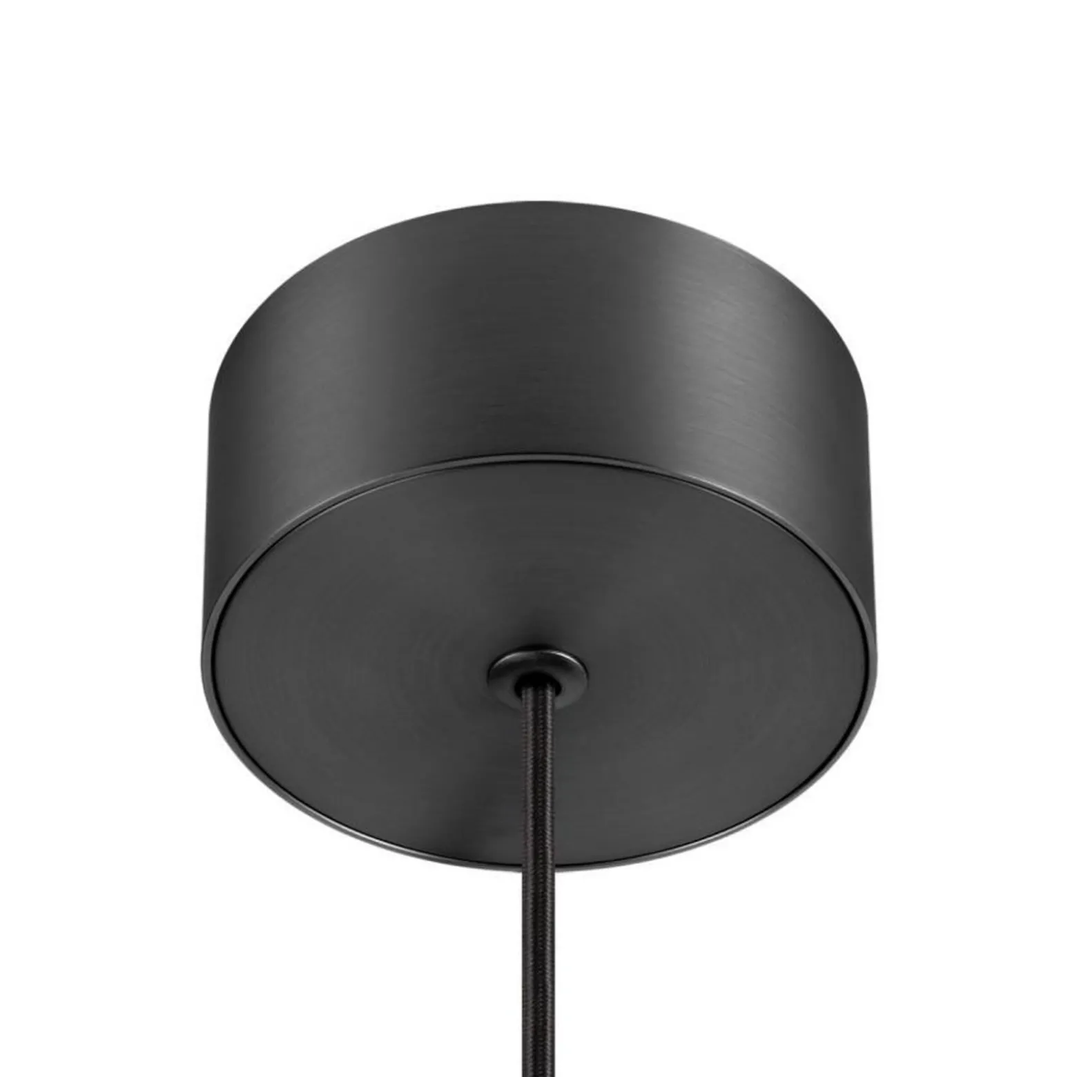 SLV LED-Pendellampe Quimera, bronzefarben, Ø 8 cm, CCT