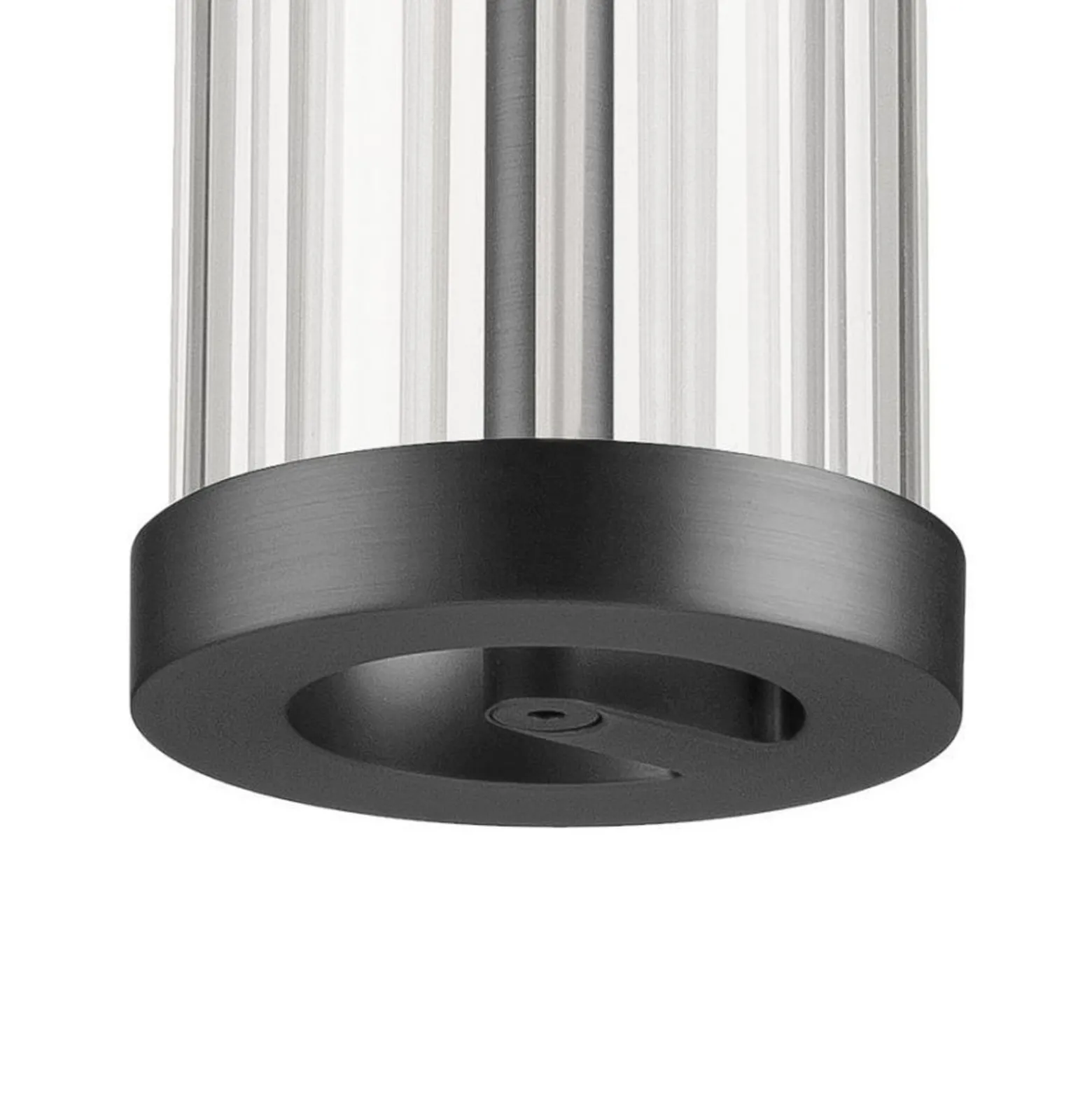 SLV LED-Pendellampe Quimera, bronzefarben, Ø 8 cm, CCT