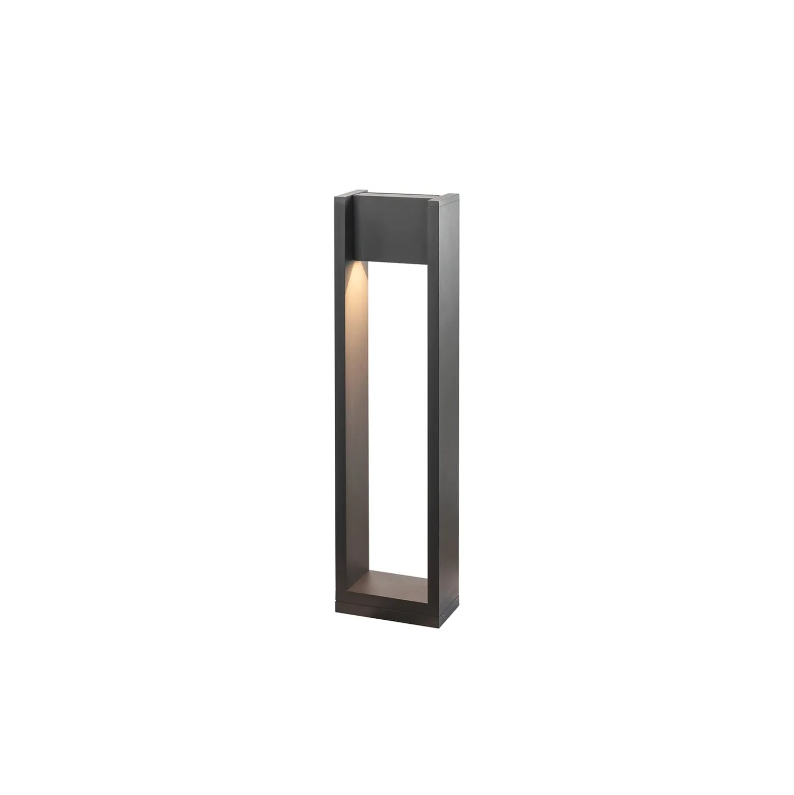 SLV LED-Wegelampe Quad Pole, anthrazit, Alu, Höhe 90 cm