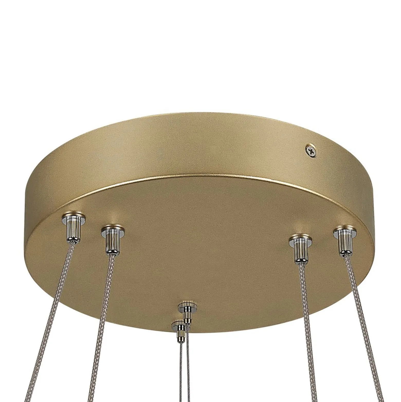 SLV One Double LED-Hängeleuchte, messing, Ø 60 cm